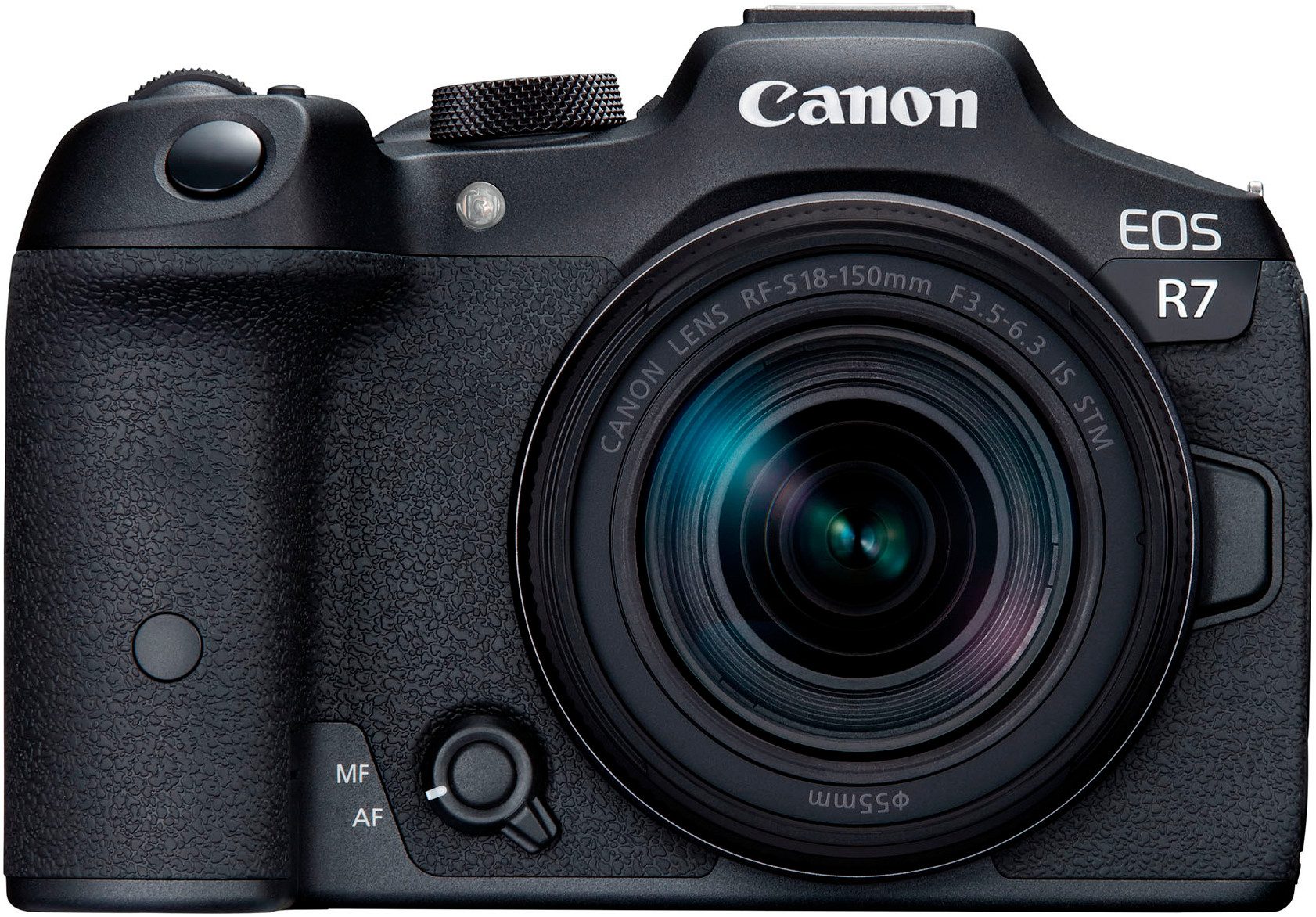 Canon EOS R7 + RF-S 18-150mm F3.5-6.3 IS STM Systemkamera (RF-S 18-150mm F3,5-6,3 IS STM, 34,4 MP, Bluetooth, WLAN)