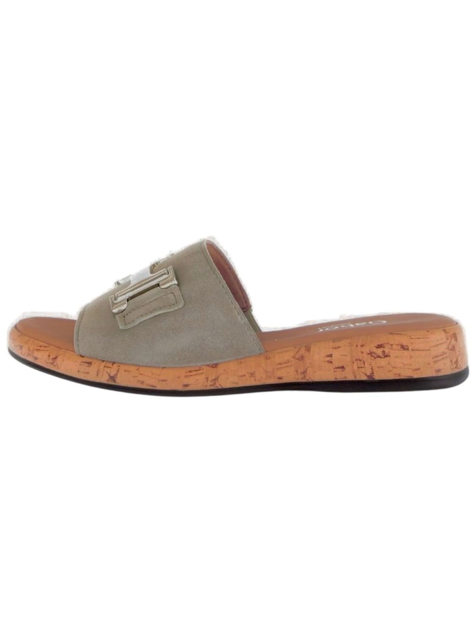 Gabor Pantoletten Veloursleder Pantolette günstig online kaufen