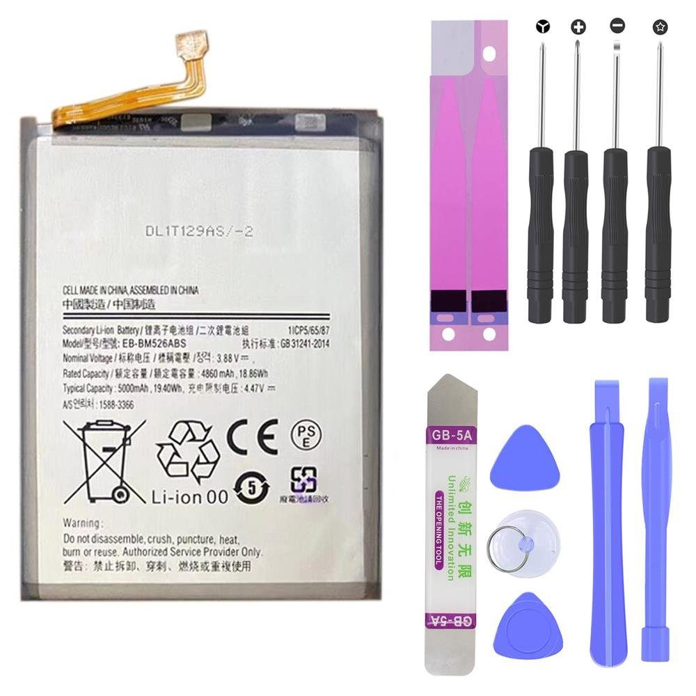 ZMC »Power Akku für Samsung Galaxy M33 5G M336 / M53« Handy-Akku, Battery Batterie EB-BM526ABS ...