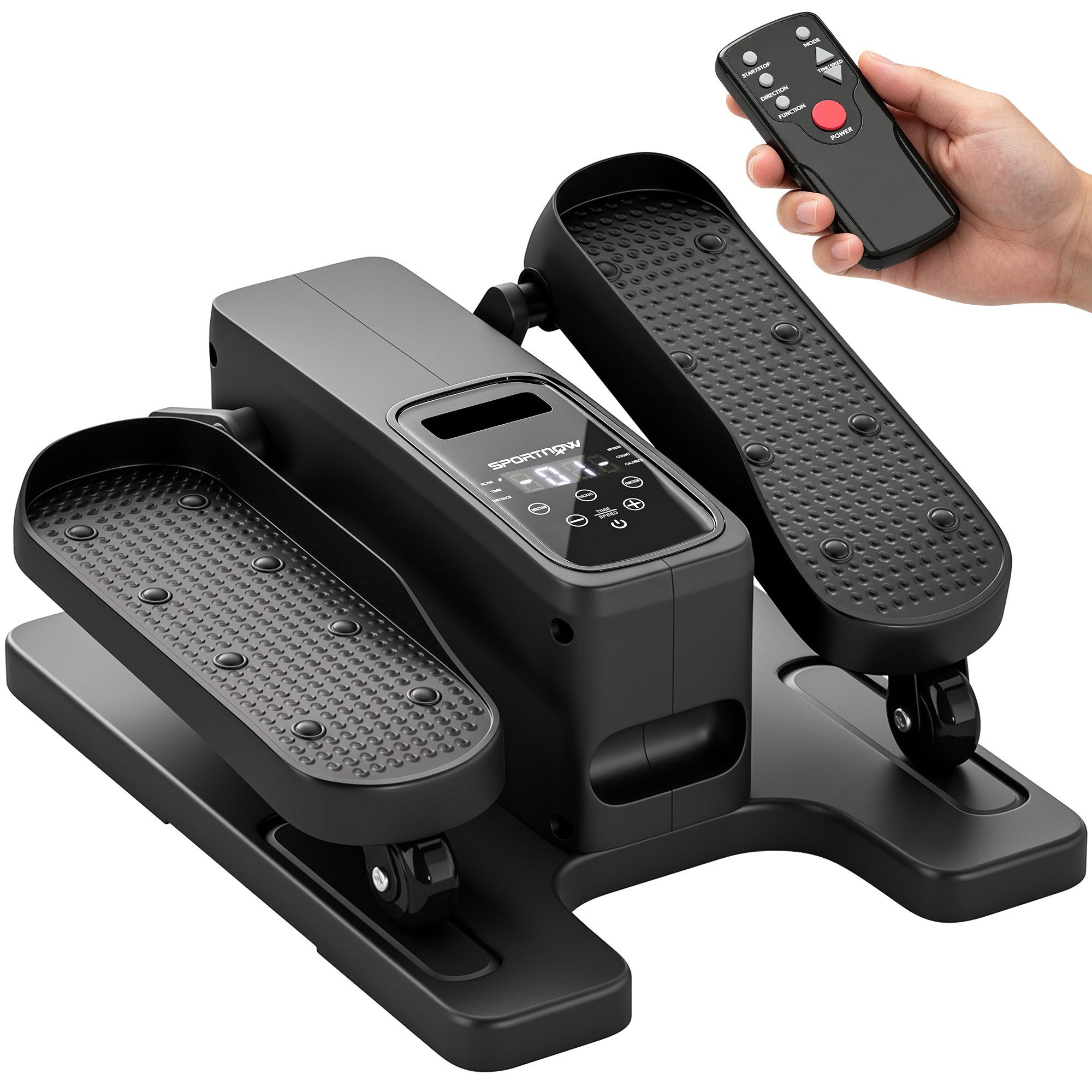 SPORTNOW Ellipsentrainer Mini Elektrischer Untertisch Crosstrainer (Pedaltrainer, 1-tlg., Untertisch Crosstrainer), für Senioren Büro – Bild 2 von 5