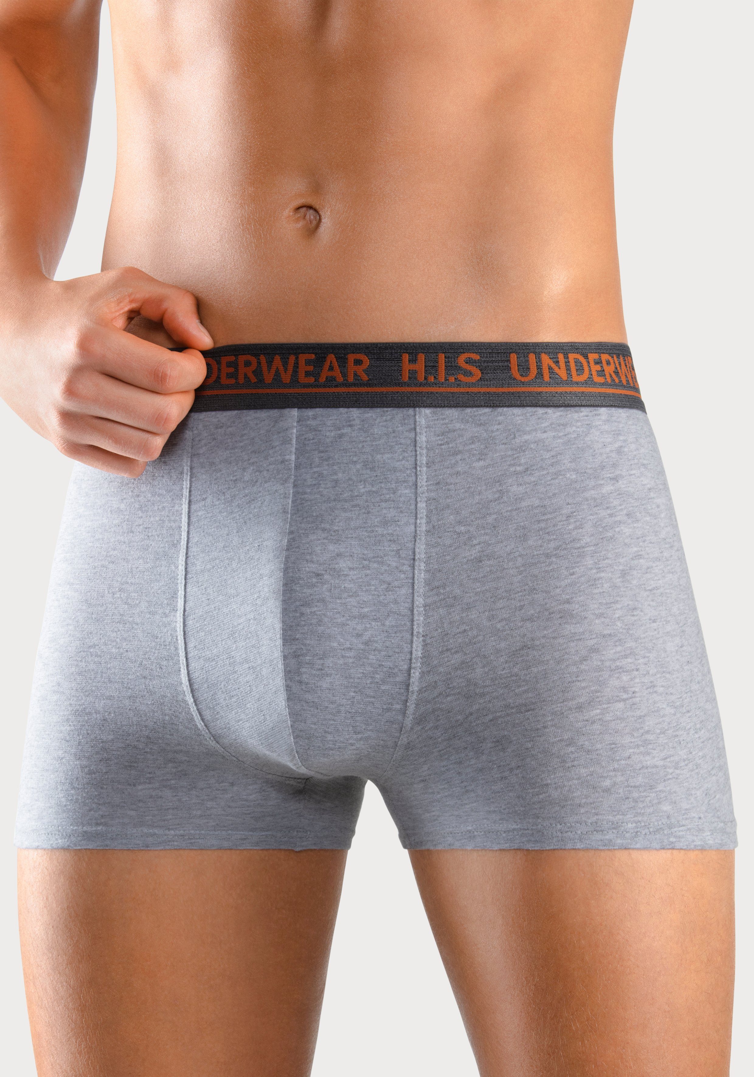 H.I.S Boxer (Packung, 4-St) mit bequemem Stretchbündchen