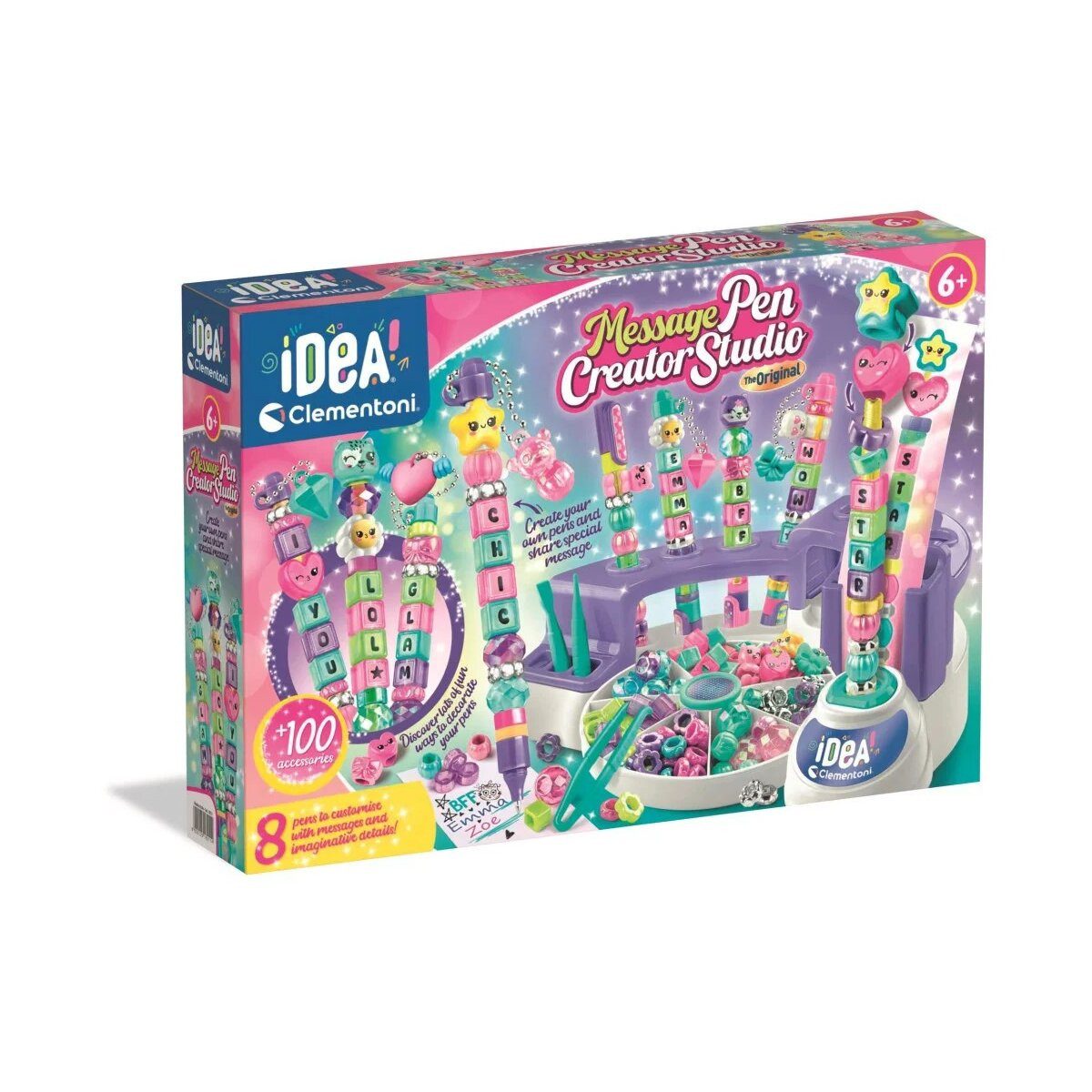 Clementoni® Lernspielzeug Tiere Message Pen Maker Studio Clementoni