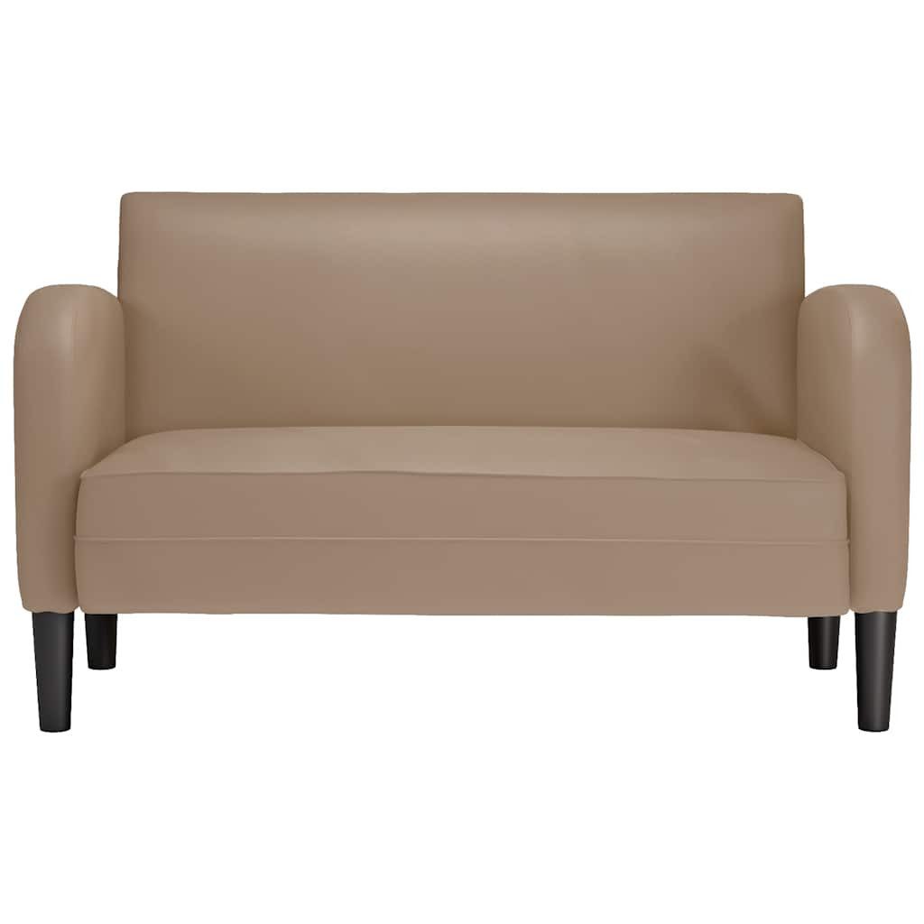 vidaXL Sofa Zweisitzer-Sofa Cappuccino-Braun 110 cm günstig online kaufen