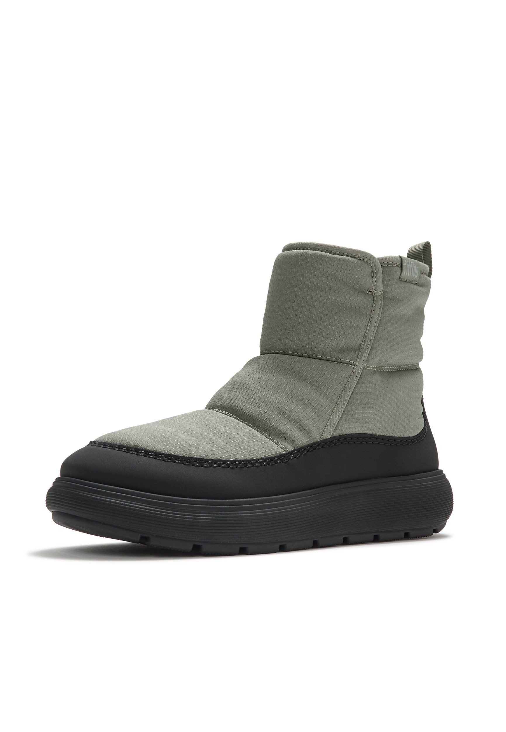 Fitflop IQ-COMFF W RESISTANT NYLON BOOTS Winterstiefel Grey Sage