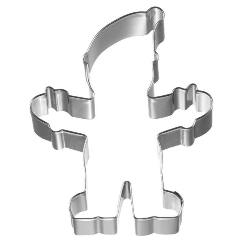 Birkmann 1010641910 Formina per Biscotti, Acciaio, Grigio, 4 x 4 x 5 cm