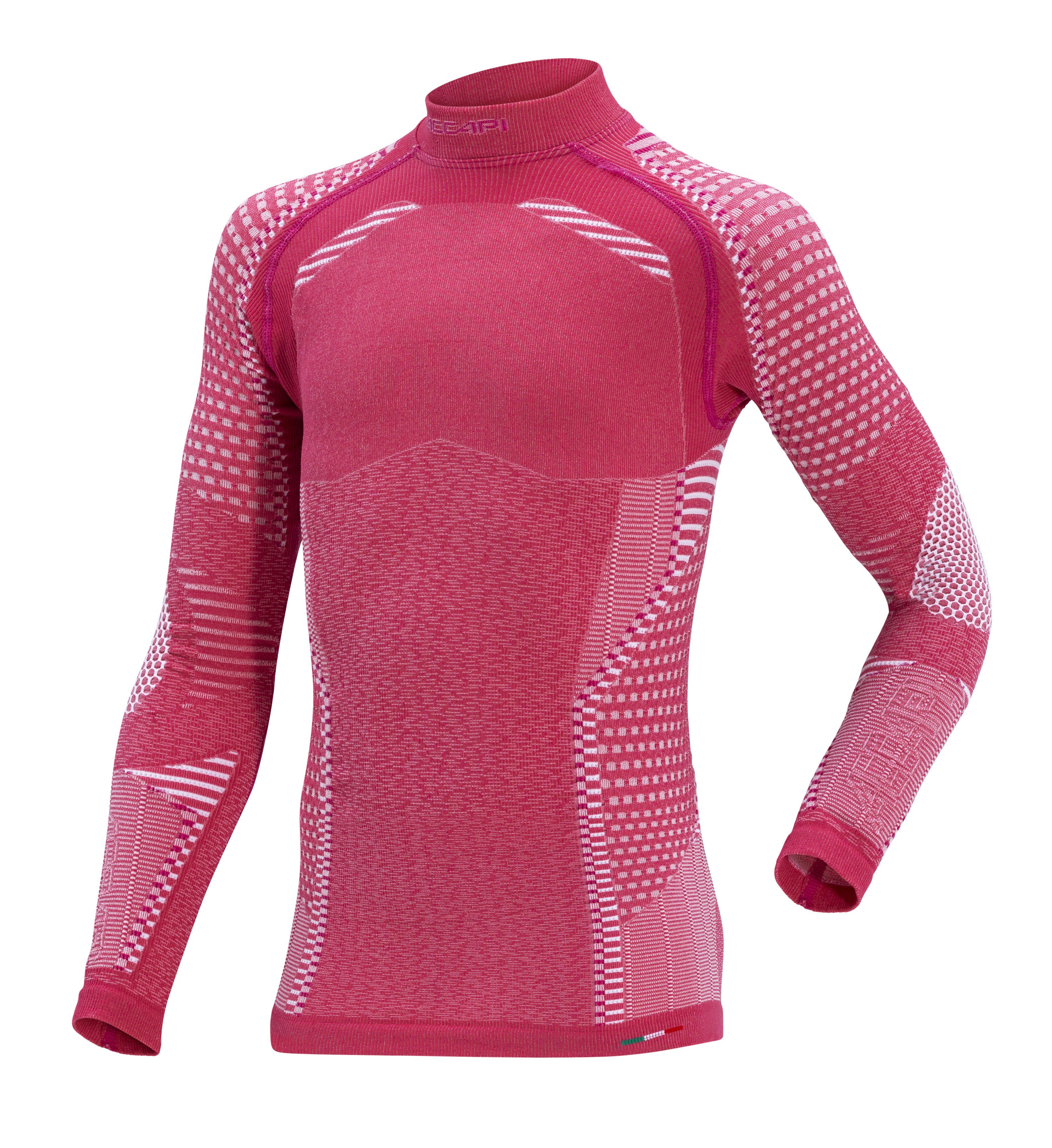 Langarmshirt Funktionsunterwäsche Ergoracing (warm) pink Mädchen