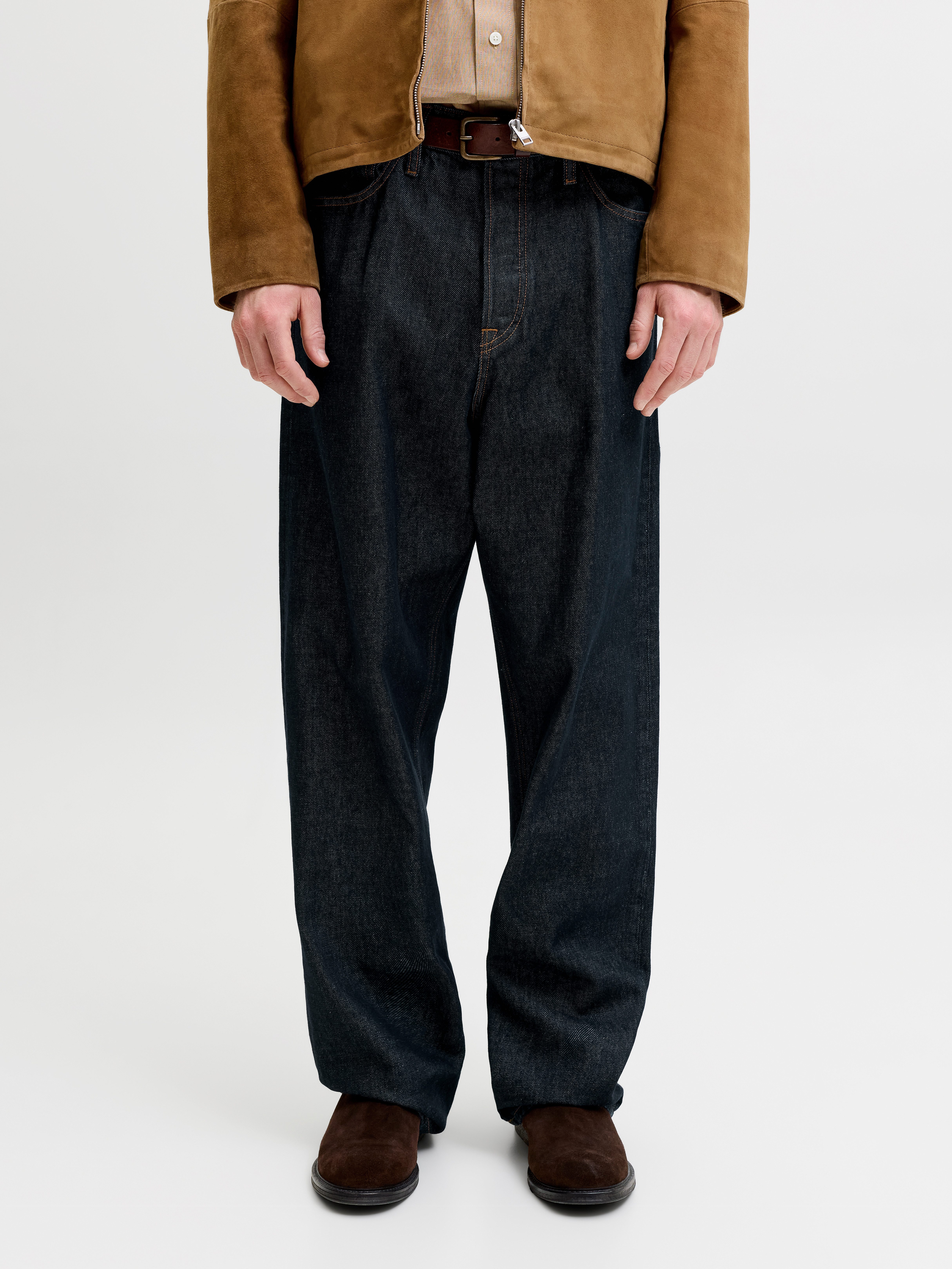 Jack & Jones Relax-fit-Jeans JJIALEX mit cleanem Look und Taschenvielfalt Baumwolle, relax fit