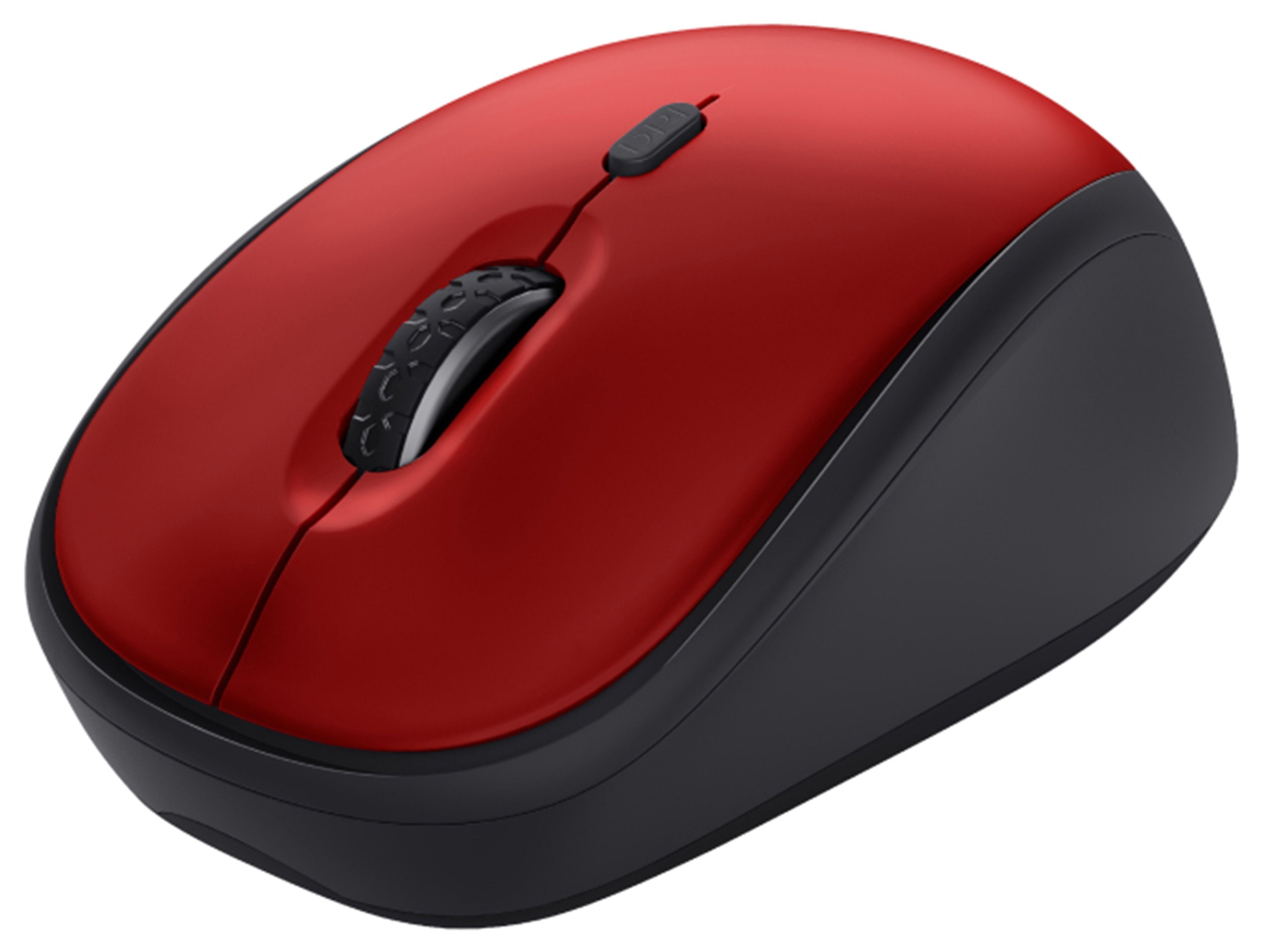Trust YVI+ WIRELESS MOUSE ECO Maus, Kleines Format, großartige Leistung