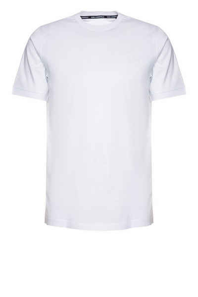 KARL LAGERFELD T-Shirt mit Stitching (1-tlg)