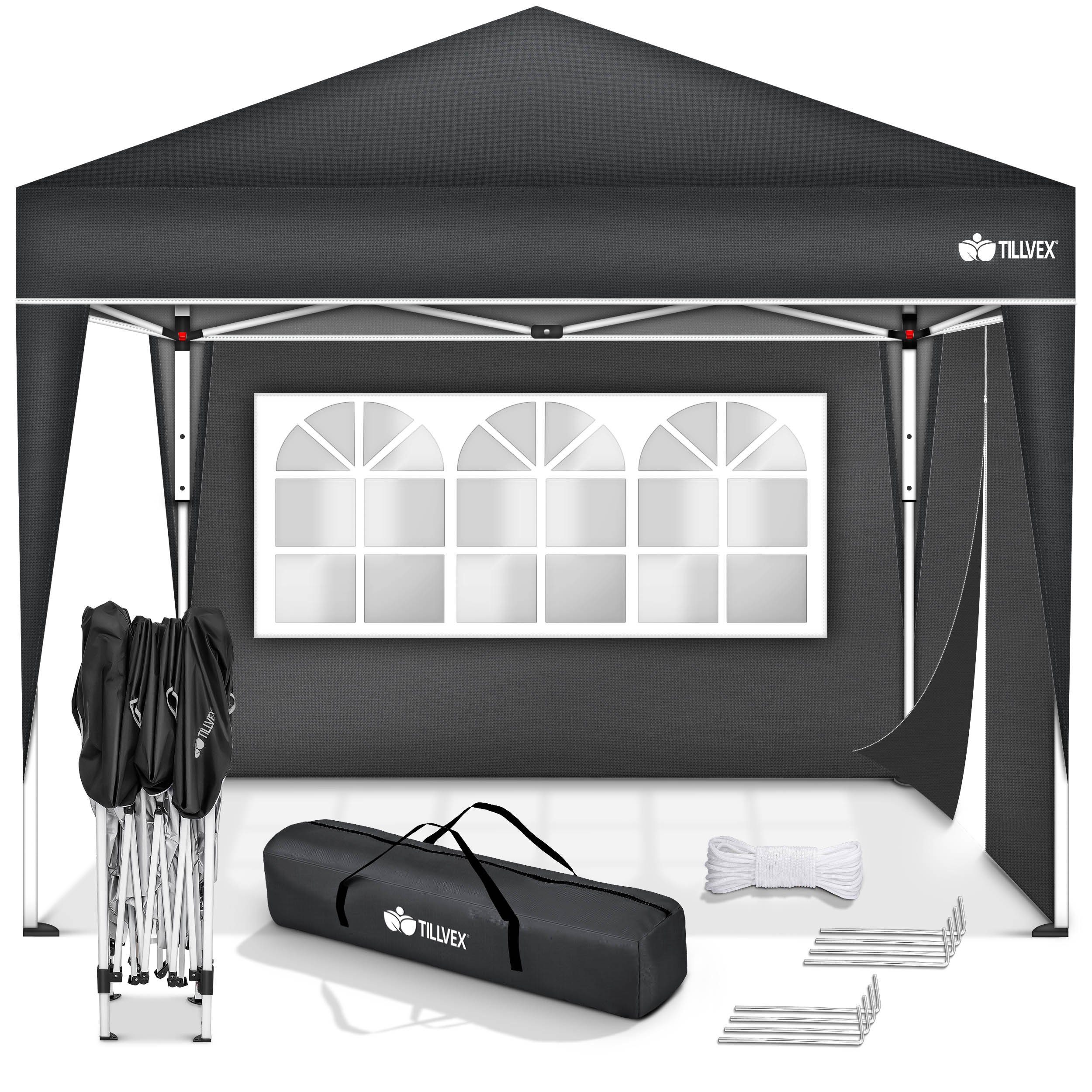 tillvex Partyzelt tillvex® Pavillon 3x3m Wasserdicht günstig online kaufen