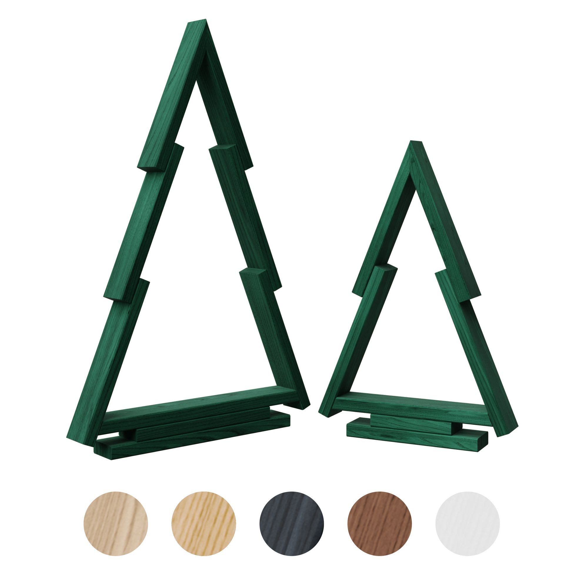 be4nature Osterfigur, Holz-Weihnachtsbaum Set 2 Stück, günstig online kaufen