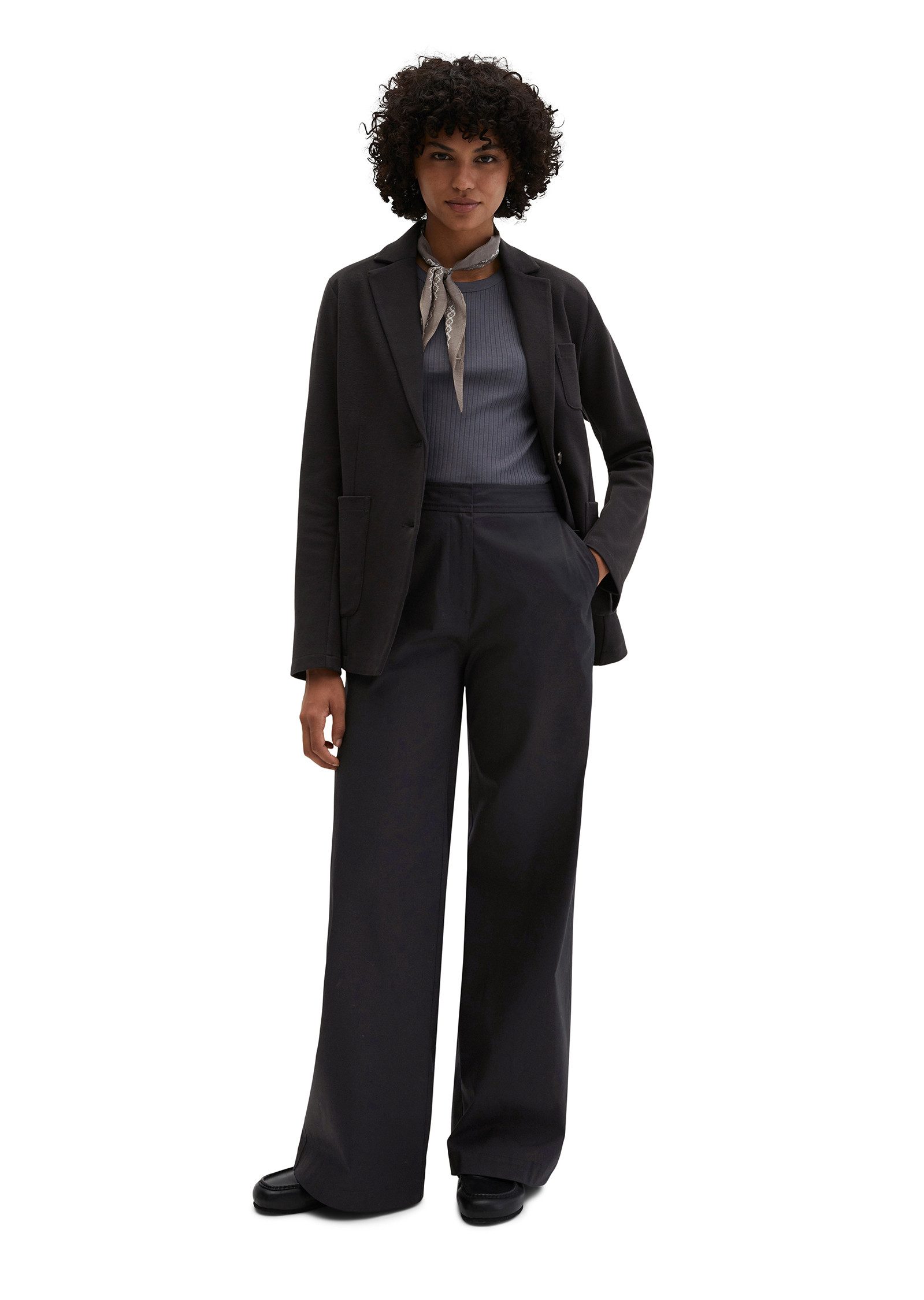 Marc O'Polo Jerseyblazer aus Organic Cotton-Mix – Bild 5 von 5