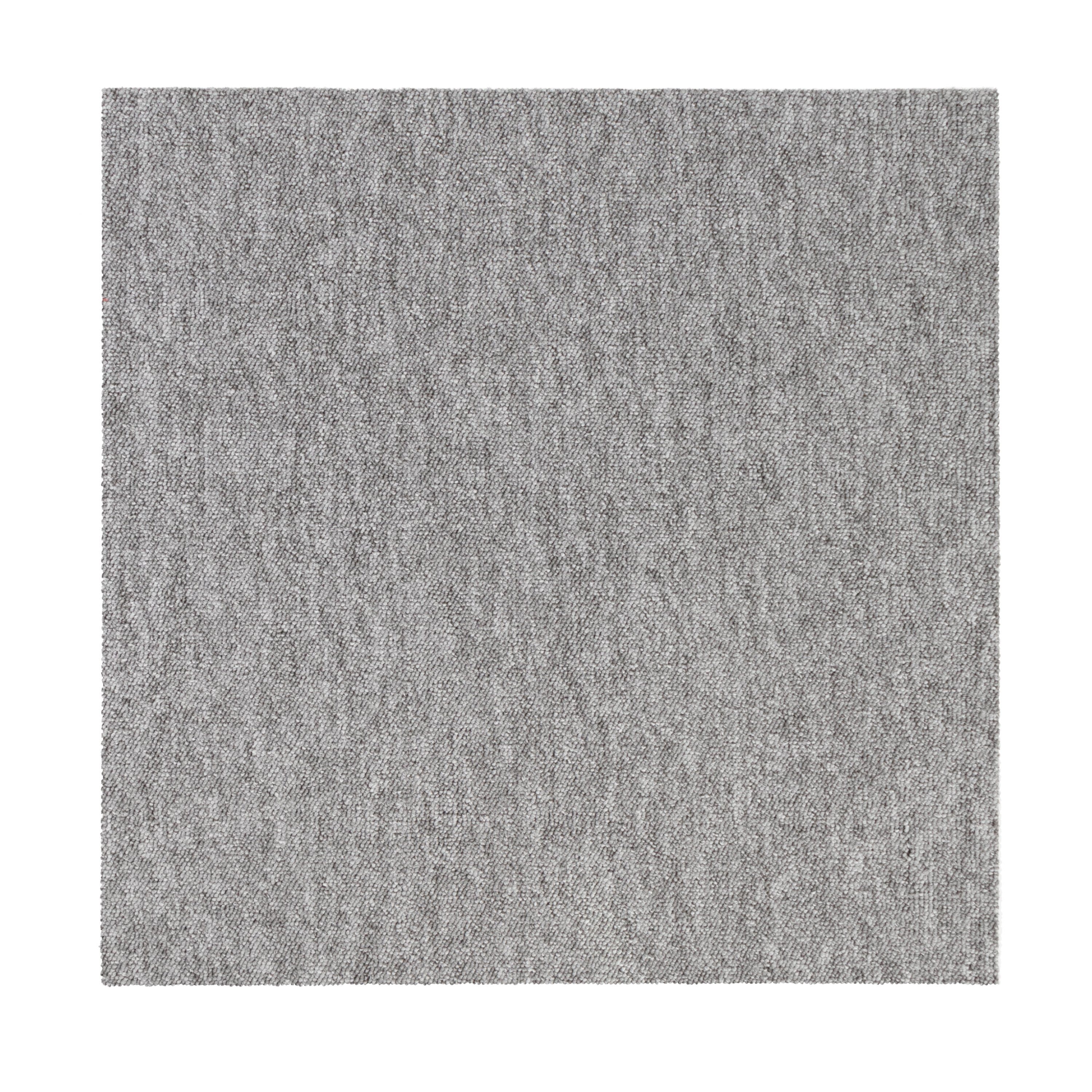 Teppichfliese ASTRA- pflegeleicht, Primaflor-Ideen Quadratisch, - Farben in Schlinge 5 Creme 3 Höhe: 50x50cm - Textil, und robust mm