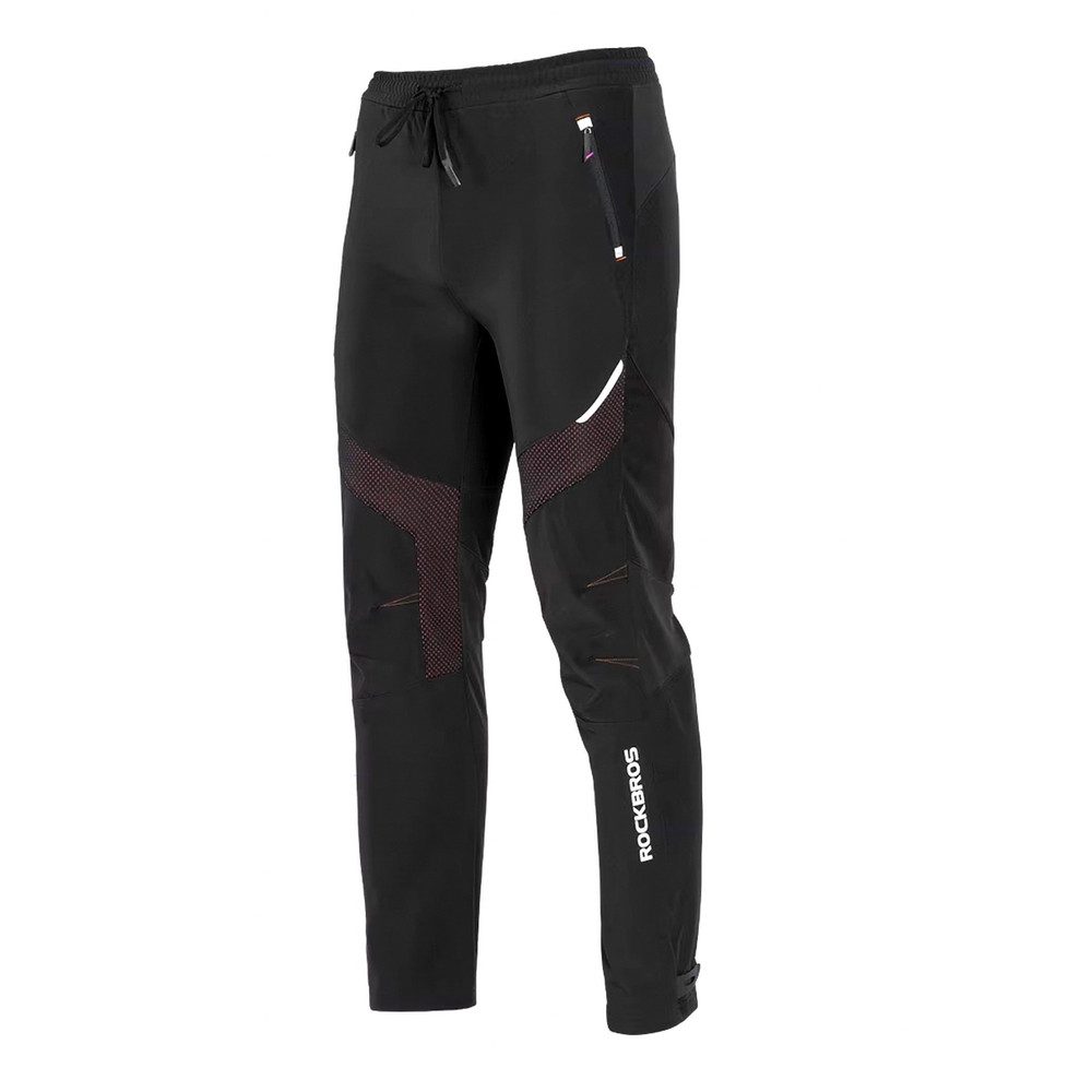 ROCKBROS Radhose Thermohose Winterhose Fahrradhose (Spar-Set, 1-tlg., 106 cm winddicht) winddicht, Thermofleece, reflektierend, elastisch