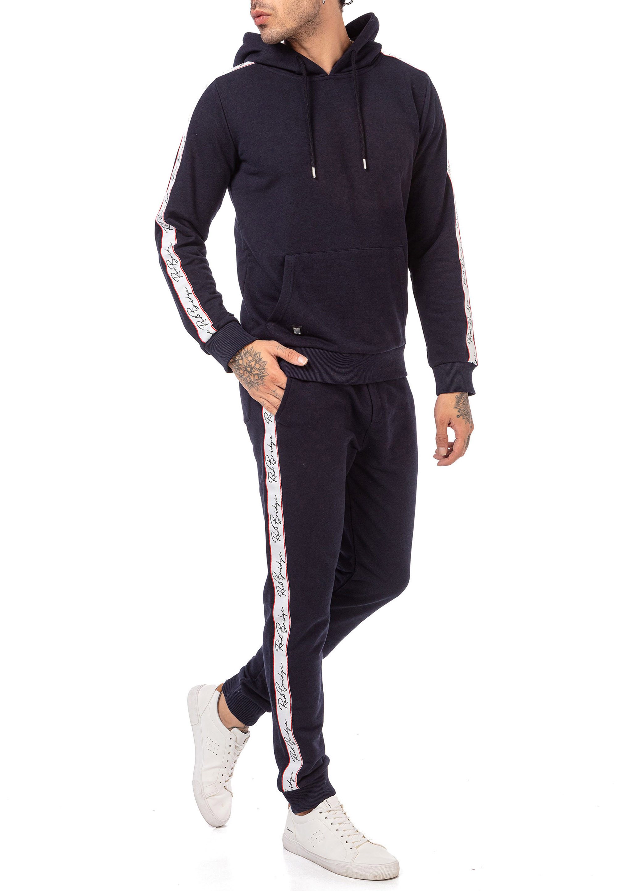 RedBridge Jogginganzug mit Logo-Tapes – Hoodie & Jogginghose, Zweiteiler (2 günstig online kaufen