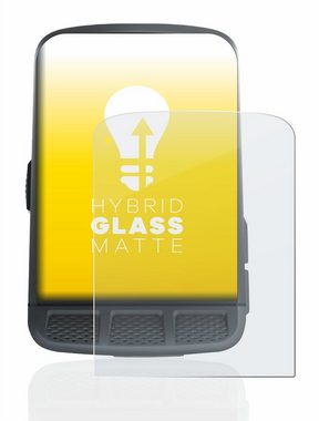 upscreen flexible Panzerglasfolie für Wahoo Elemnt Roam, Displayschutzglas, Schutzglas Glasfolie matt entspiegelt