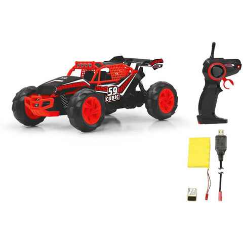 Jamara RC-Monstertruck Cubic Desert Buggy 2,4 GHz 1:14 rot/schwarz