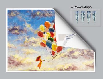 wandmotiv24 Poster Gemälde, Malerei, Luftballons, Kunst & Gemälde (1 St), Wandbild, Wanddeko, Poster in versch. Größen