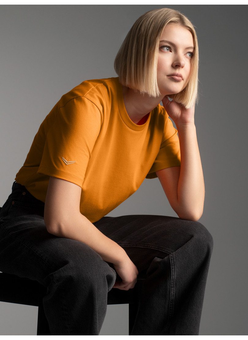 Trigema T-Shirt TRIGEMA T-Shirt aus 100% Biobaumwolle (1-tlg) günstig online kaufen