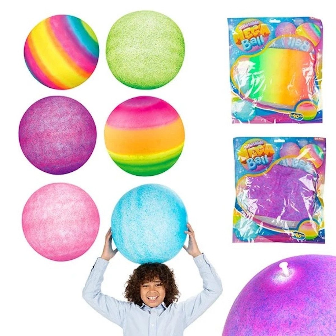 Toi-Toys Spielball Megaball Orb of Light bis zu 40cm Ball