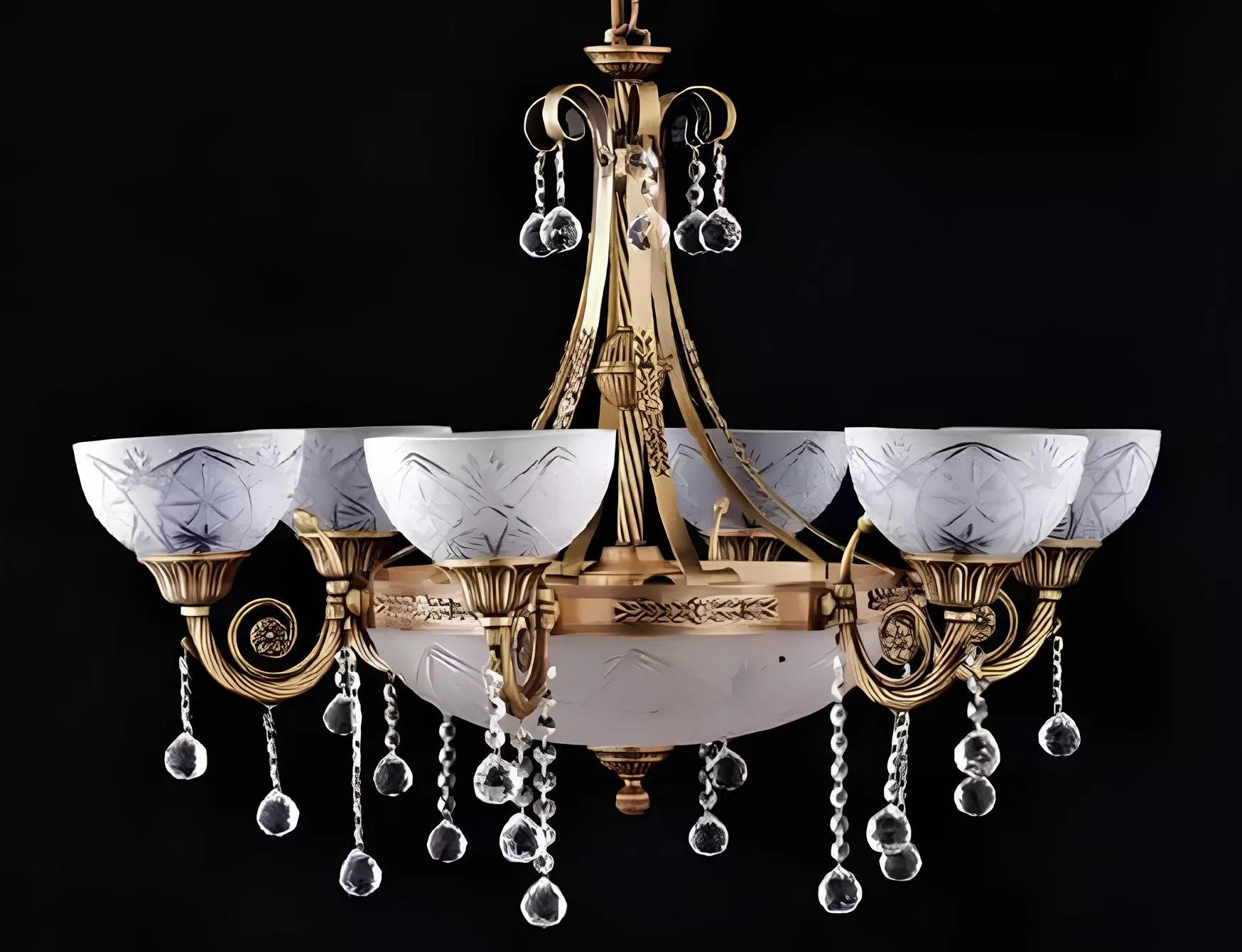 JVmoebel Deckenleuchte Lüster Deckenlampe Deckenleuchter Lampe günstig online kaufen