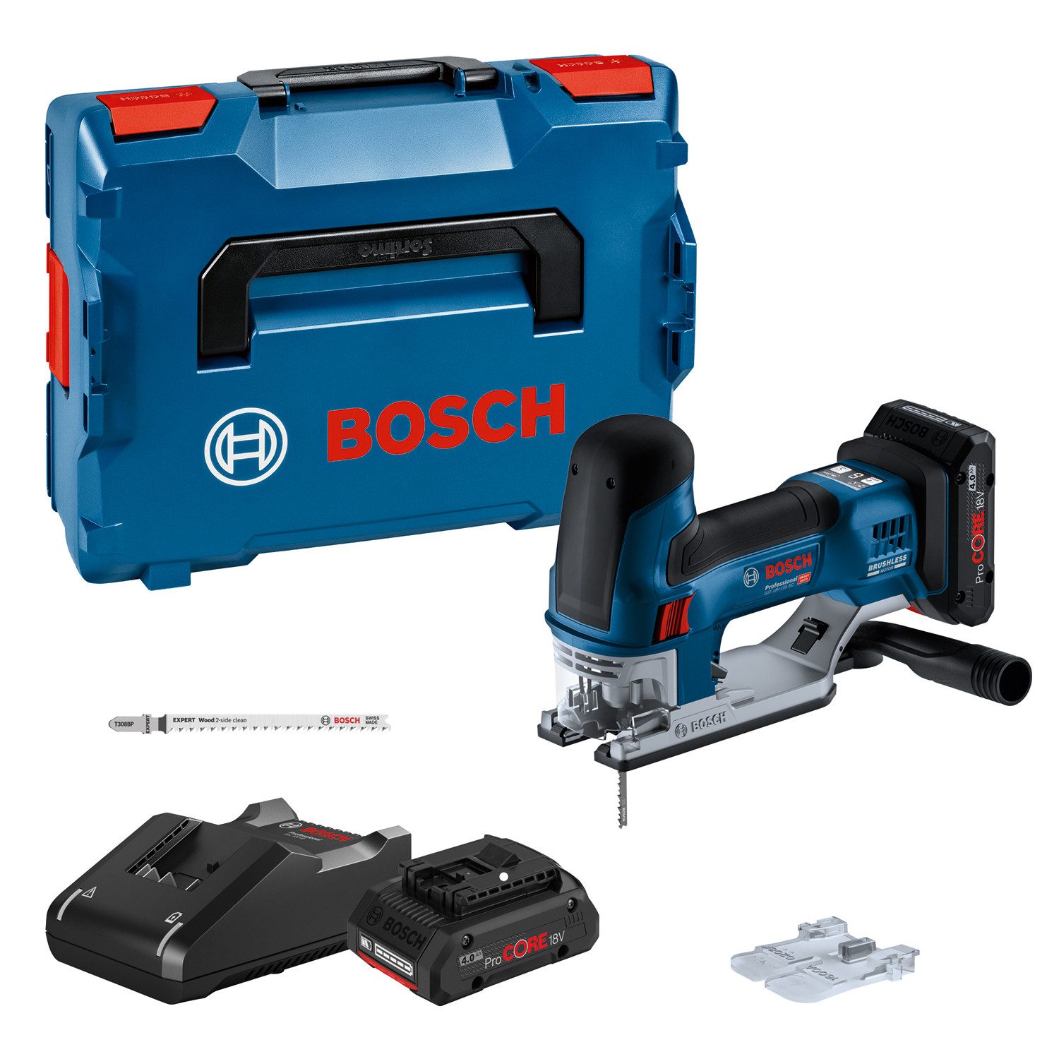 Bosch Professional Akku-Stichsäge »GST 18V-155 SC«, Inkl. 2x 4,0Ah Akkus un günstig online kaufen