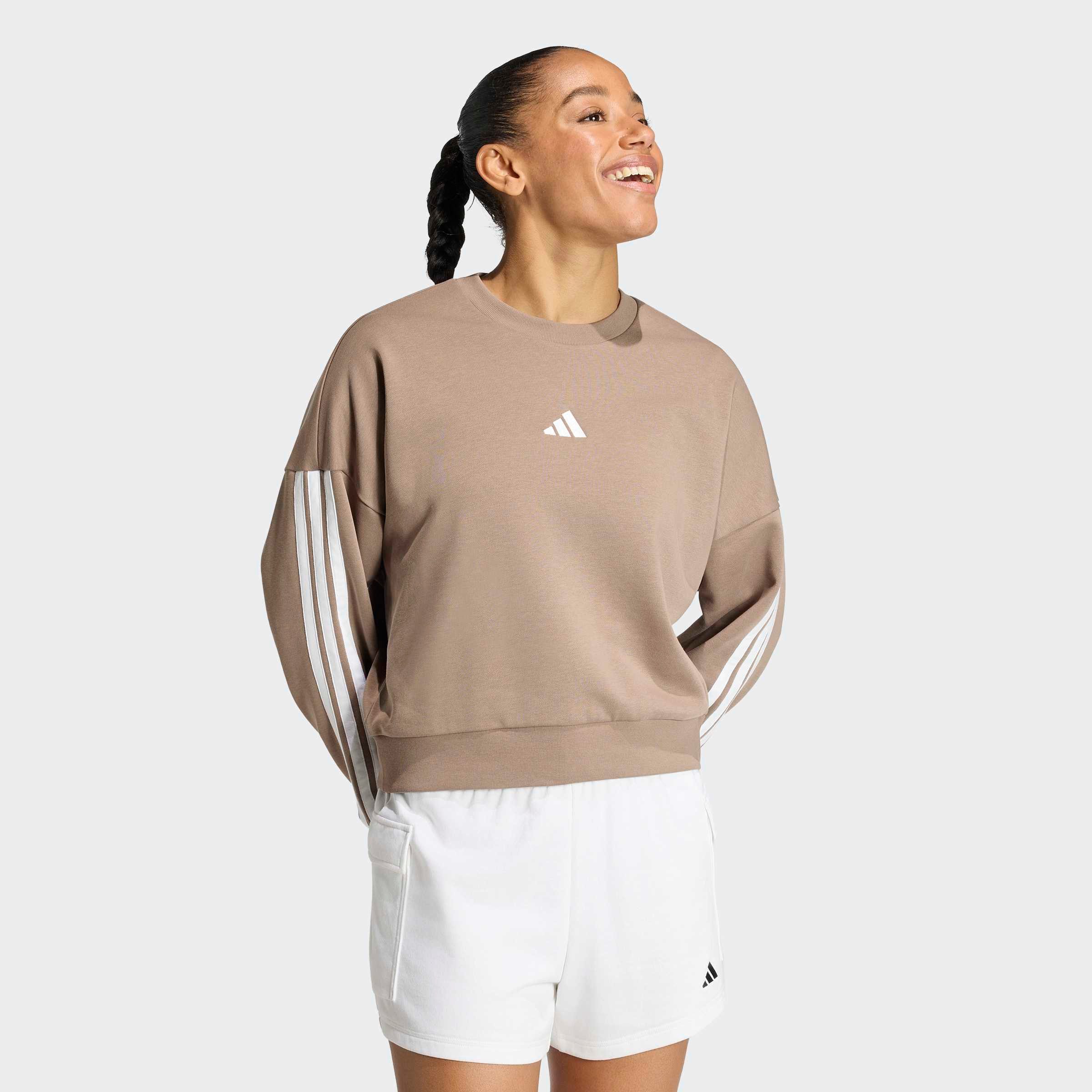 adidas Sportswear Sweatshirt ESSENTIALS 3-STREIFEN FRENCH TERRY