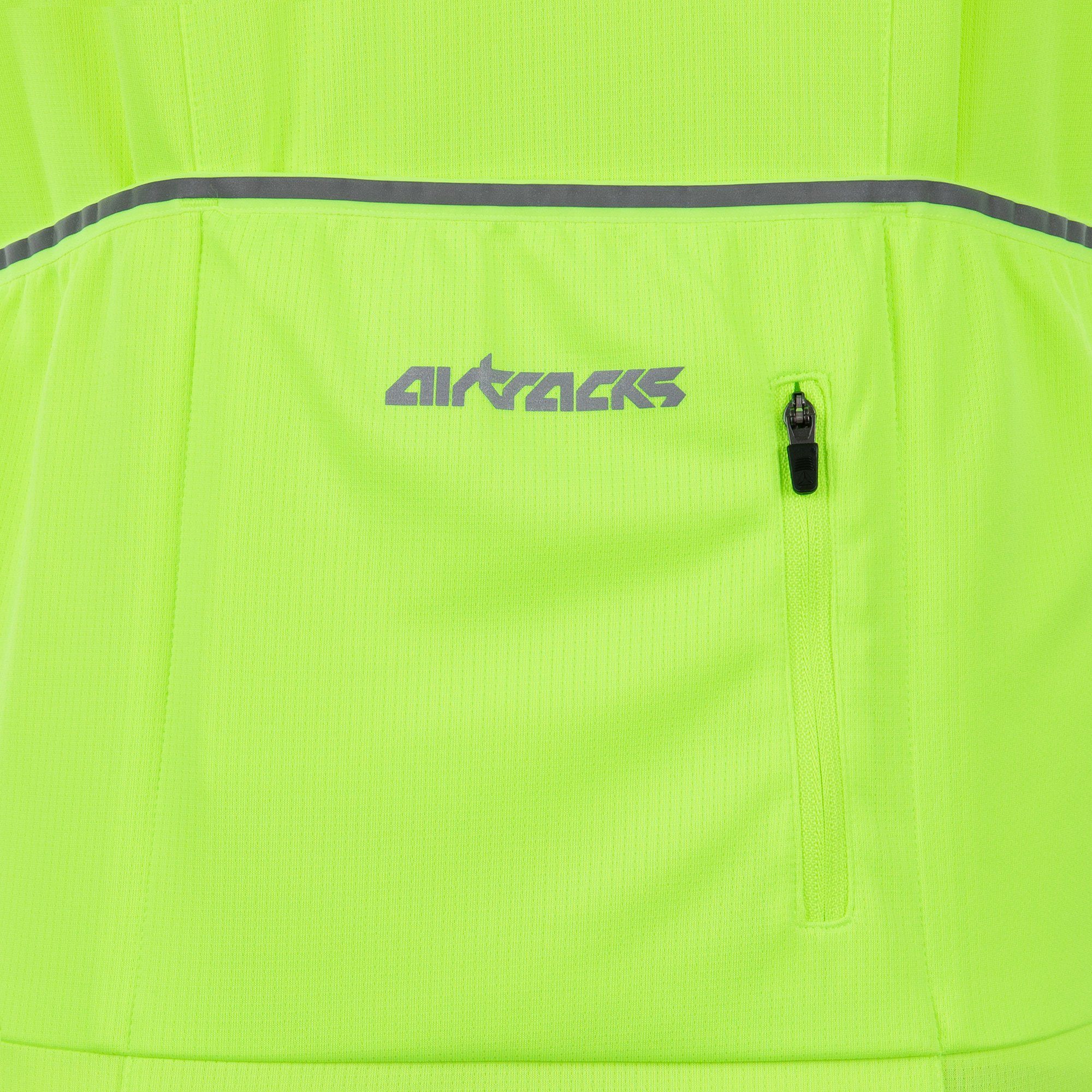 Airtracks Radtrikot Herren Fahrradtrikot Kurzarm Team II (atmungsaktives Radtrikot - Jersey mit Quick Dry & Anti-UV) » S M L XL XXL XXXL «