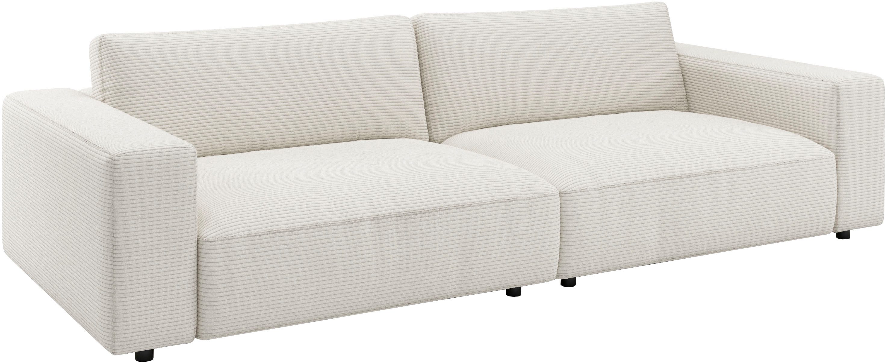Musterring Big-Sofa MR Lucia, puristischer Luxus von Musterring, Erstklassige Kammerkissen, weiche Polsterung & zeitloser Look