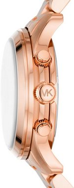 MICHAEL KORS Chronograph RUNWAY, MK7324, Quarzuhr, Armbanduhr, Damenuhr, Stoppfunktion, 12/24-Std.-Anzeige