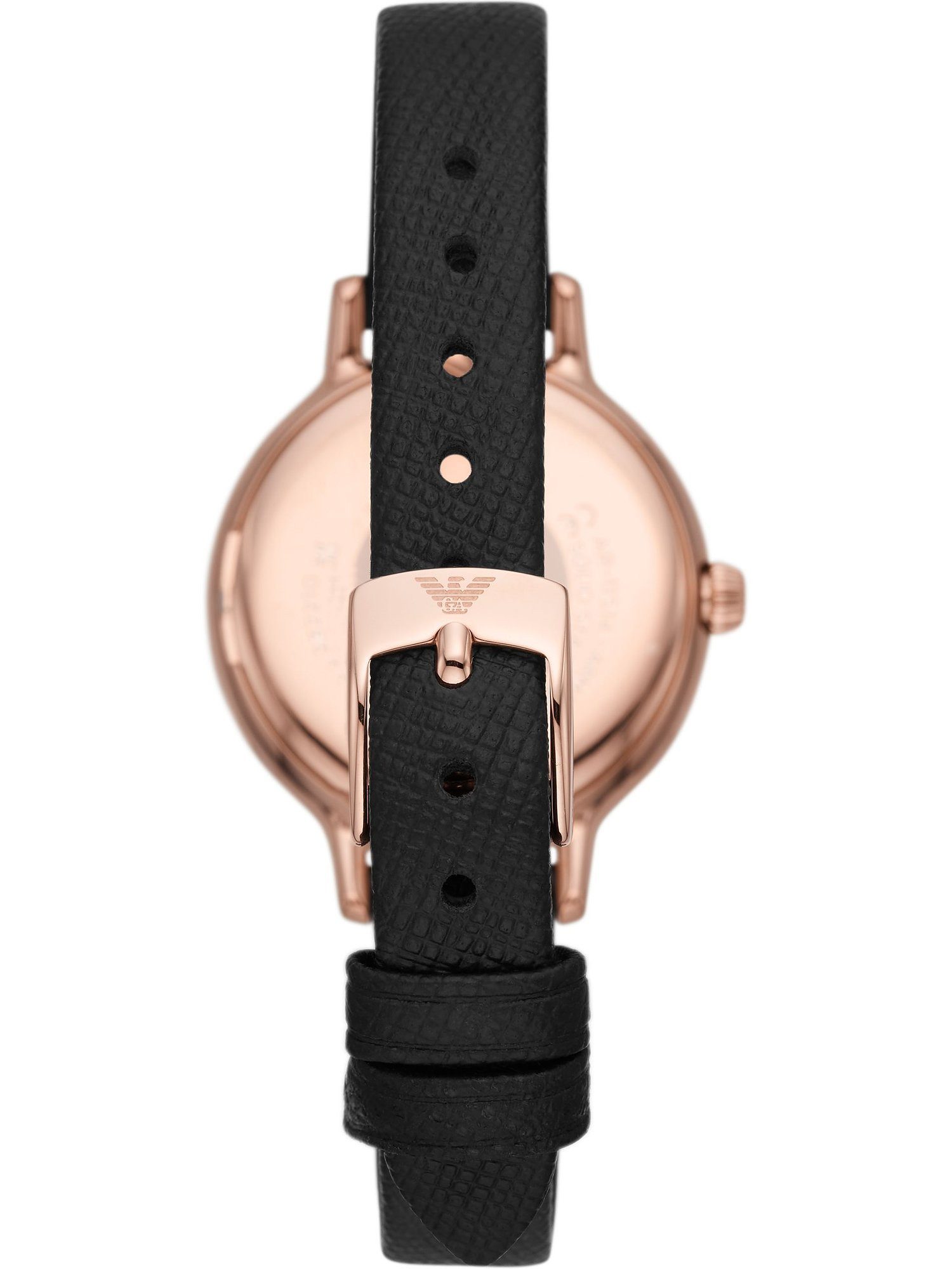 Emporio Armani Quarzuhr Emporio Armani Damen-Uhren Analog Quarz