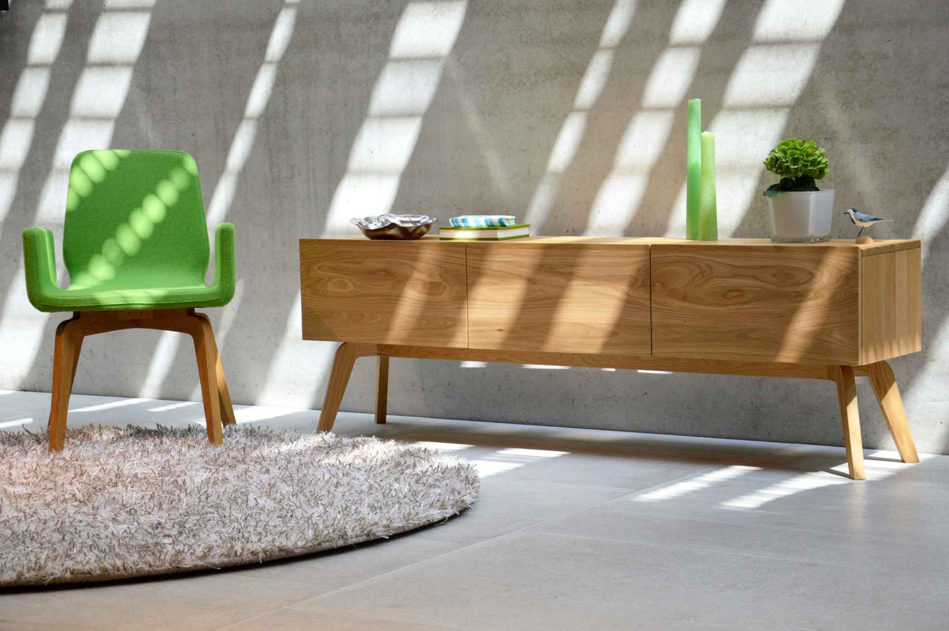 jankurtz Sideboard Dweller aus Eichenholz, 180 cm