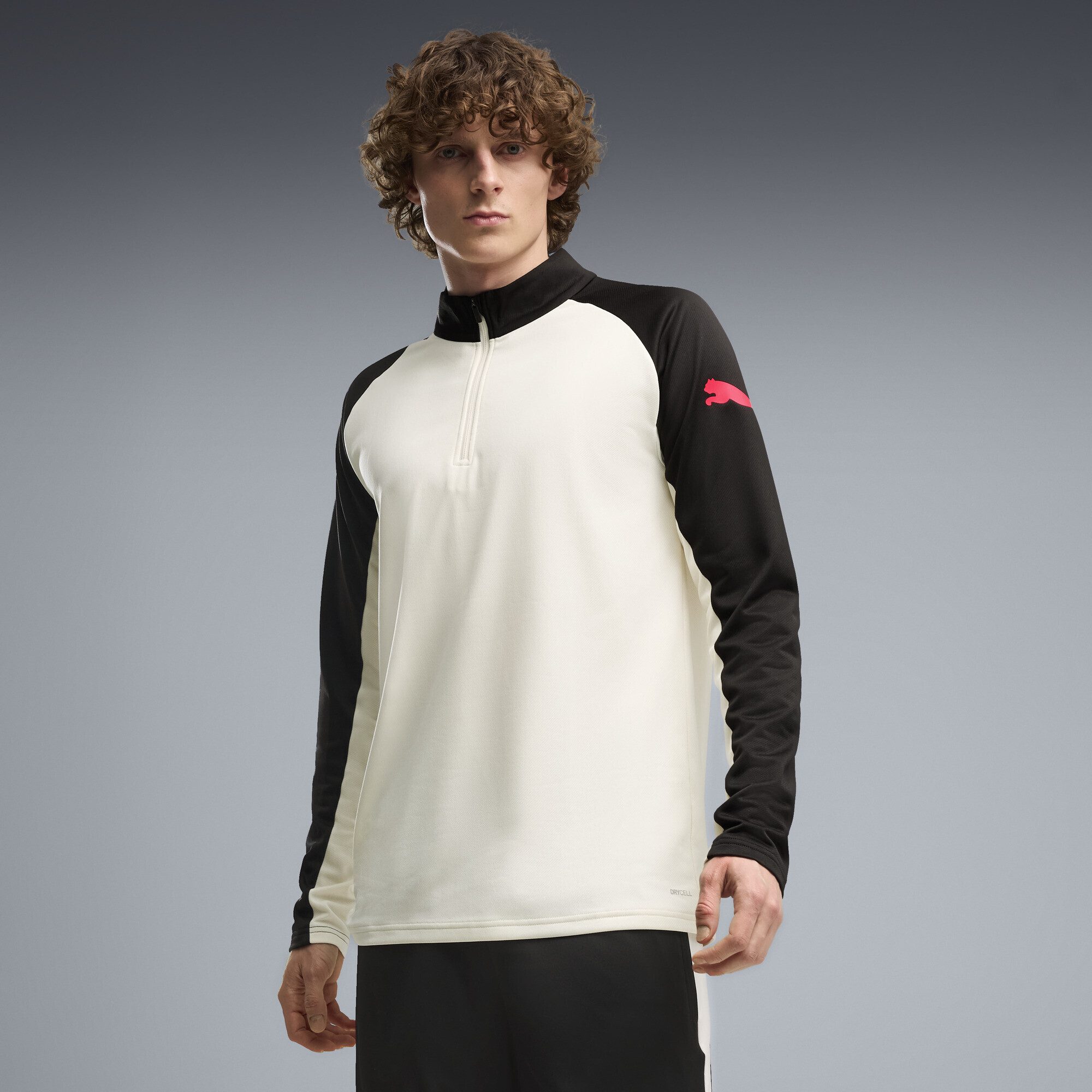 PUMA T-Shirt IndividualLIGA 1/4 Zip Top Herren