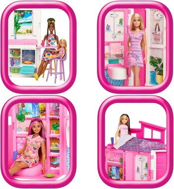 Barbie Puppenhaus Mitnehmhaus, inklusive einer Barbie Puppe