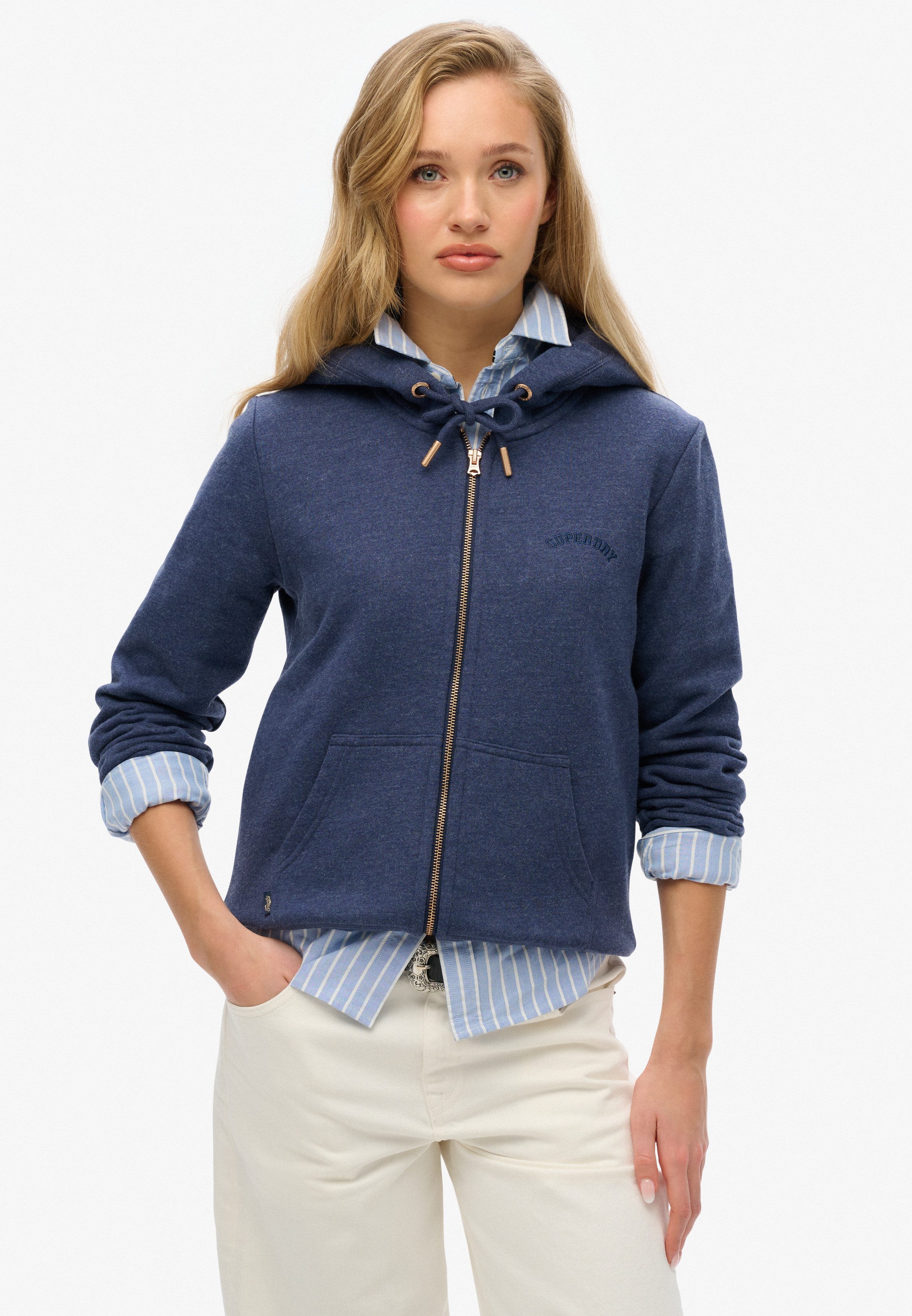 Superdry Kapuzensweatjacke ESSENTIAL LOGO ZIPHOOD HB günstig online kaufen