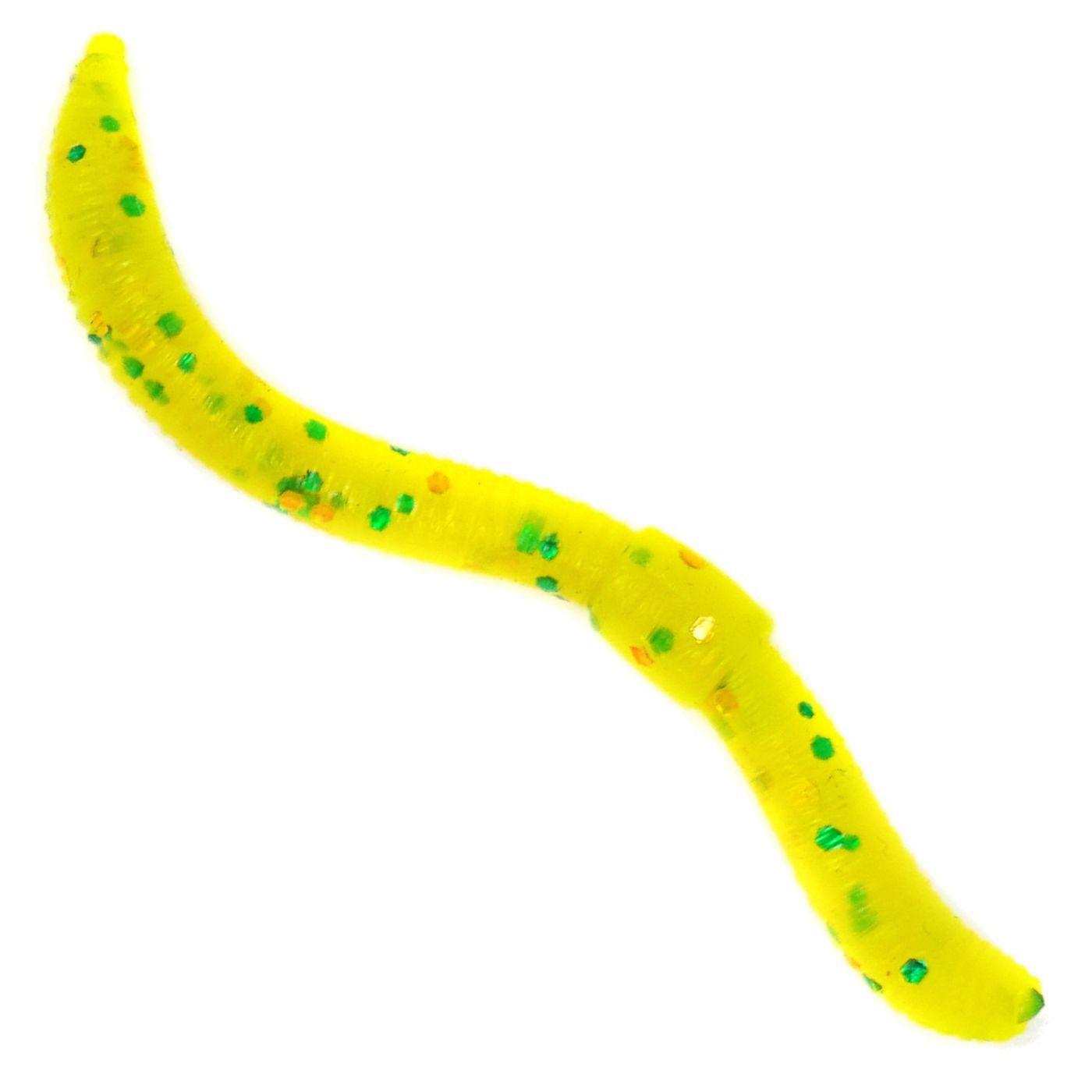 Kunstköder Dendrobaena Yellow