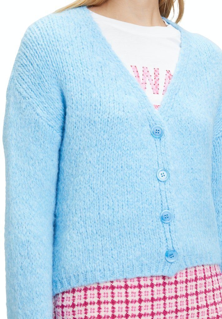 Airy Arm Kurz Cartoon Strickjacke Blue 1/1 Strickjacke