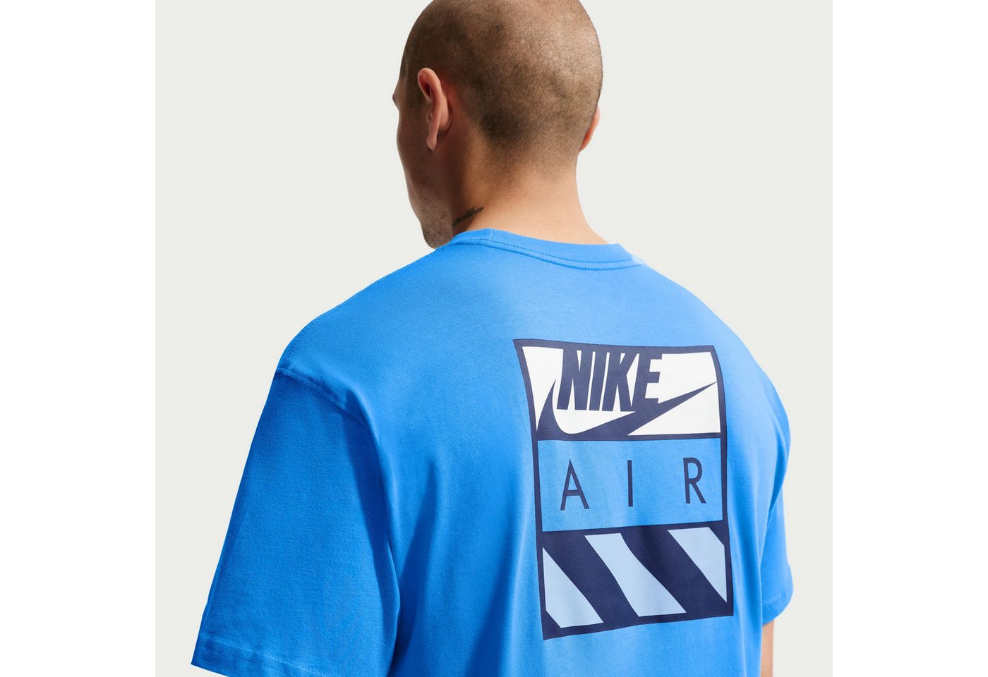 Nike Sportswear T-Shirt U NSW TEE LSE AIR BOX mit Print, Langarm-Design, aus angerauter Sweatware aus Baumwolle