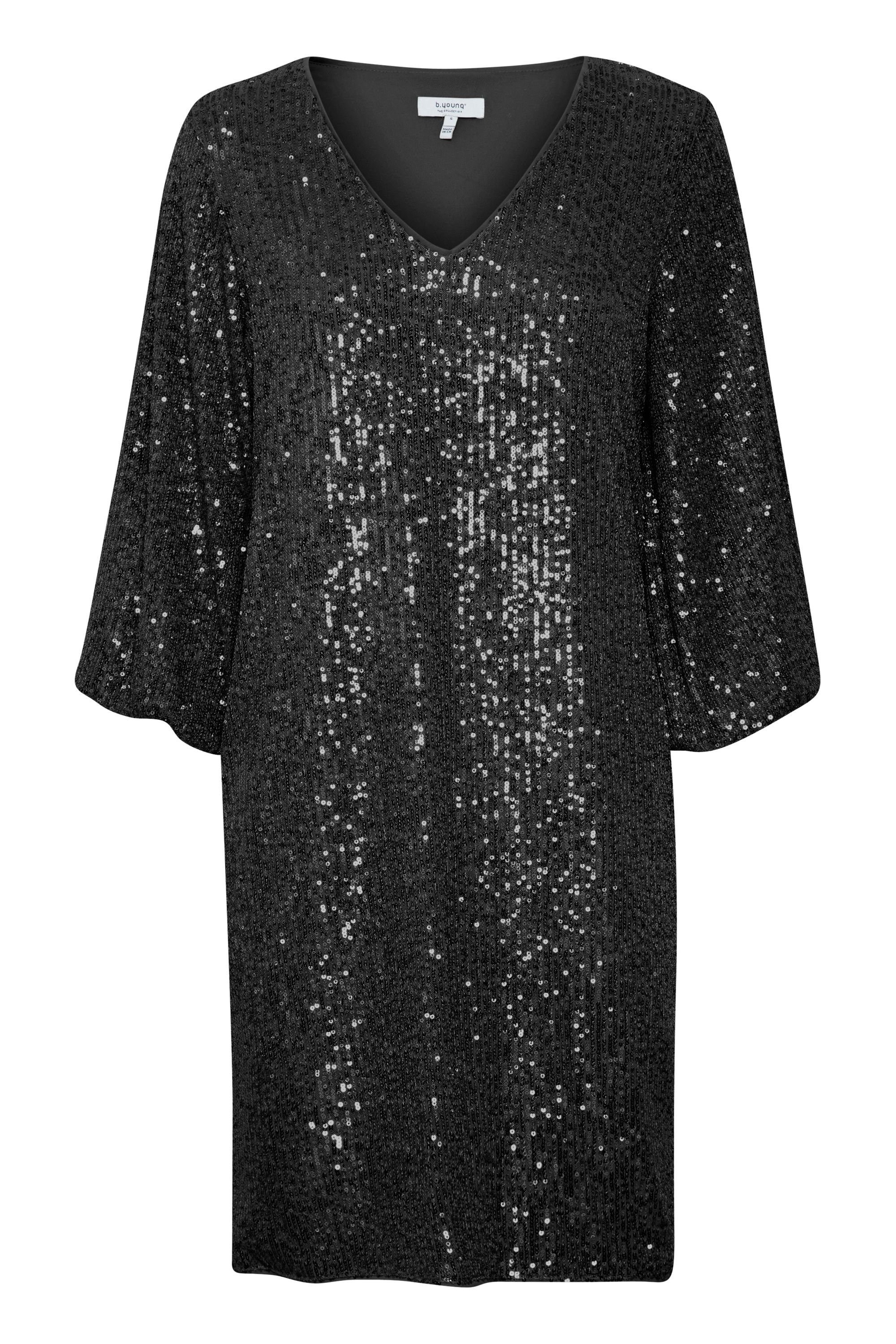 20812567 Blusenkleid DRESS BYSOLIA V (200451) b.young - Black