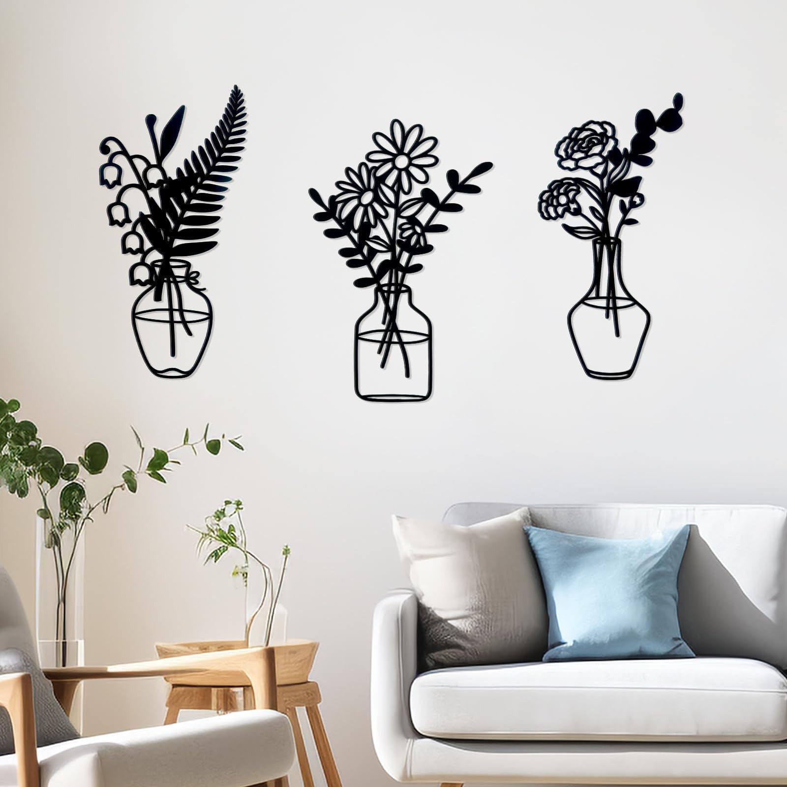 Coonoor Wanddekoobjekt Minimalistische Wanddekoration aus Metall, günstig online kaufen
