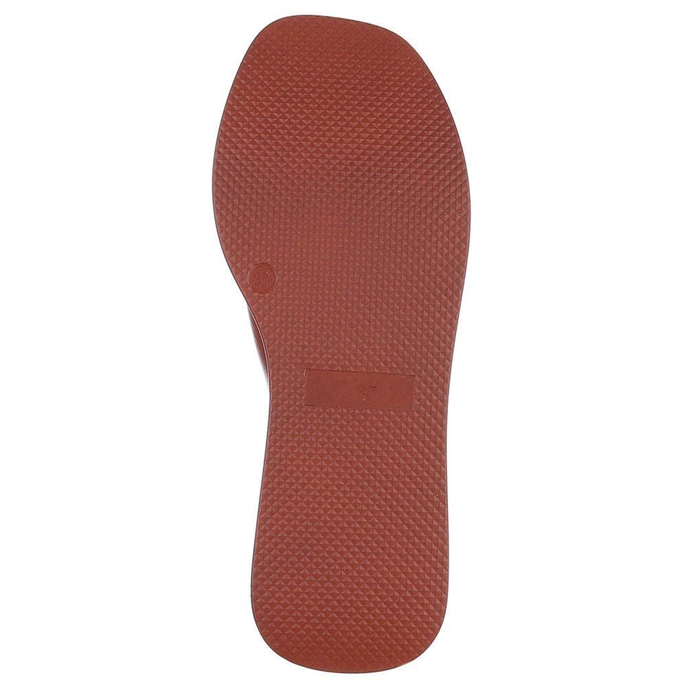 Ital-Design Plateauschuh mit offener Zehenpartie für Damen Plateausandaletten (91409175) Keilabsatz/Wedge Keilsandaletten in Braun
