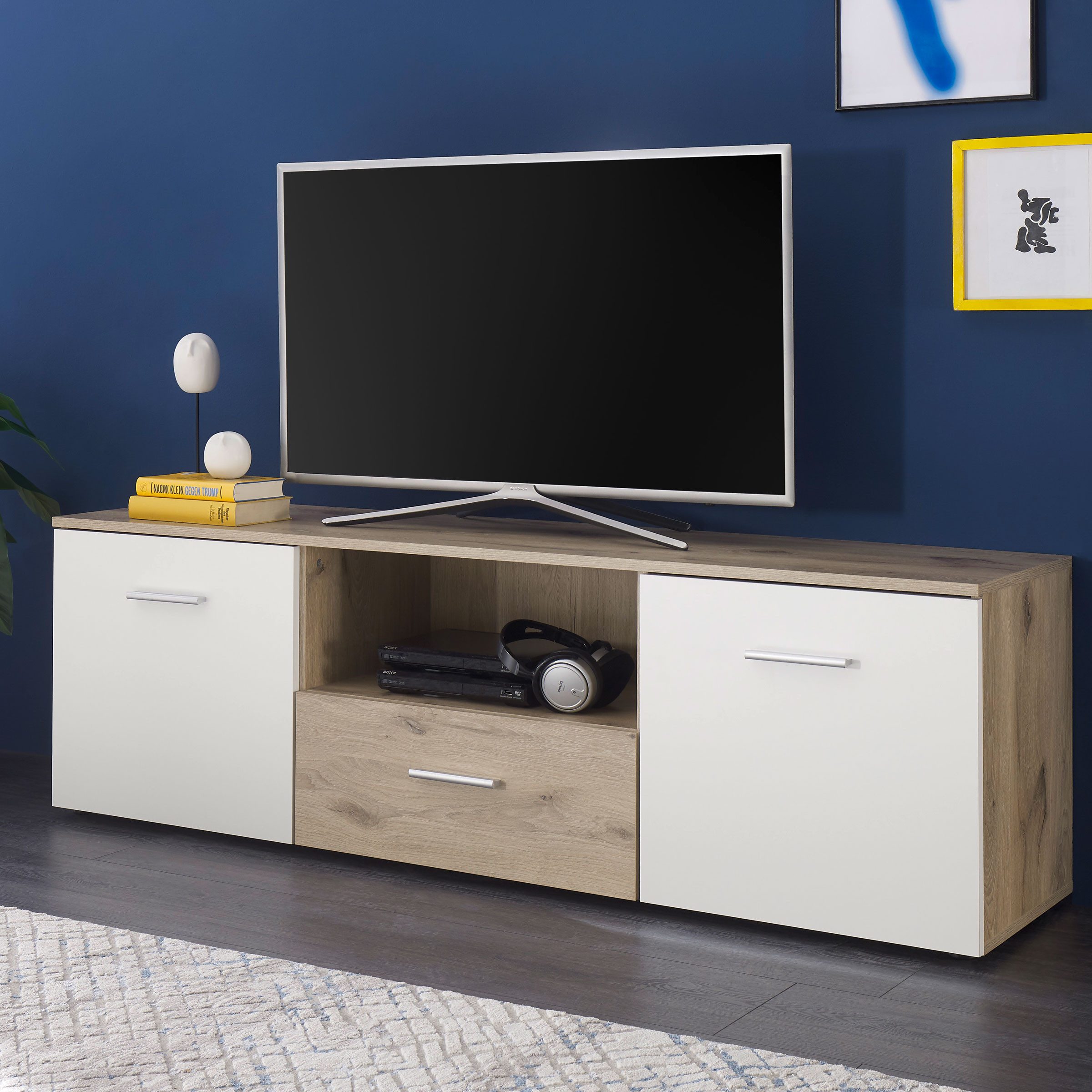 Bega Consult Lowboard Lowboard BZ5095 Viking Eiche weiß TV-Board