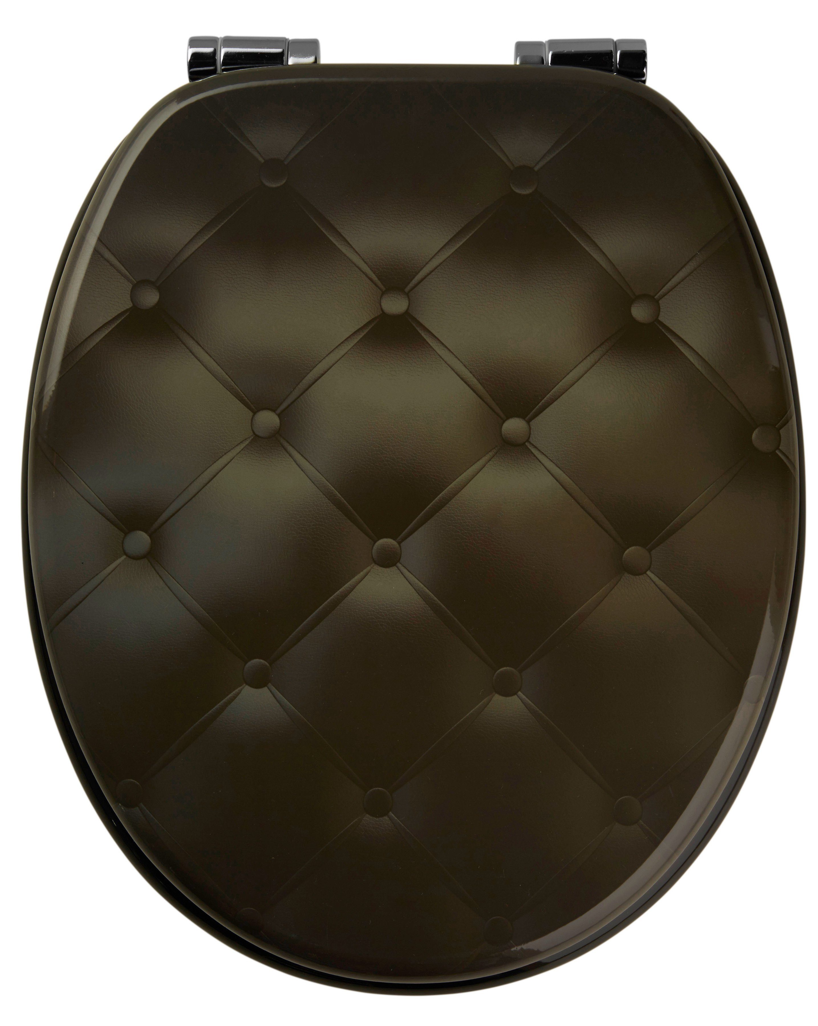 ADOB WC-Sitz Leder Kissen, Absenkautomatik, sehr stabil günstig online kaufen