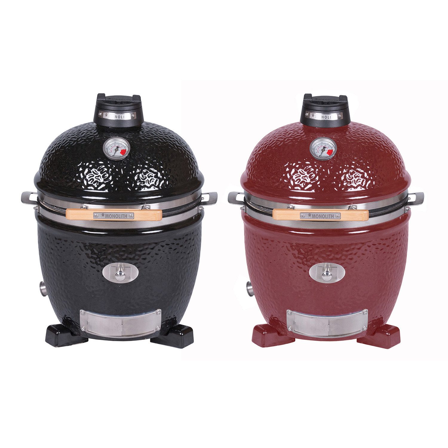 MONOLITH Keramikgrill MONOLITH JUNIOR Keramikgrill PRO-Serie 2.0 Rot