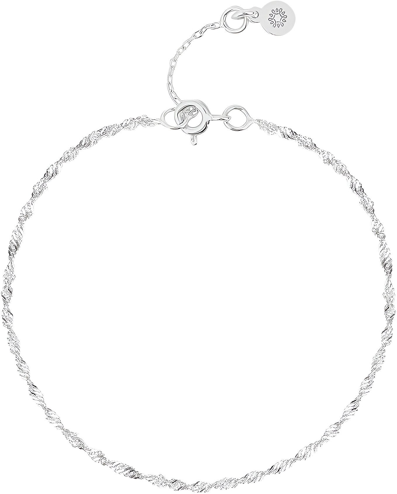 Einzelstück Fußkette Singapur Fußkette 925 Sterling Silber günstig online kaufen