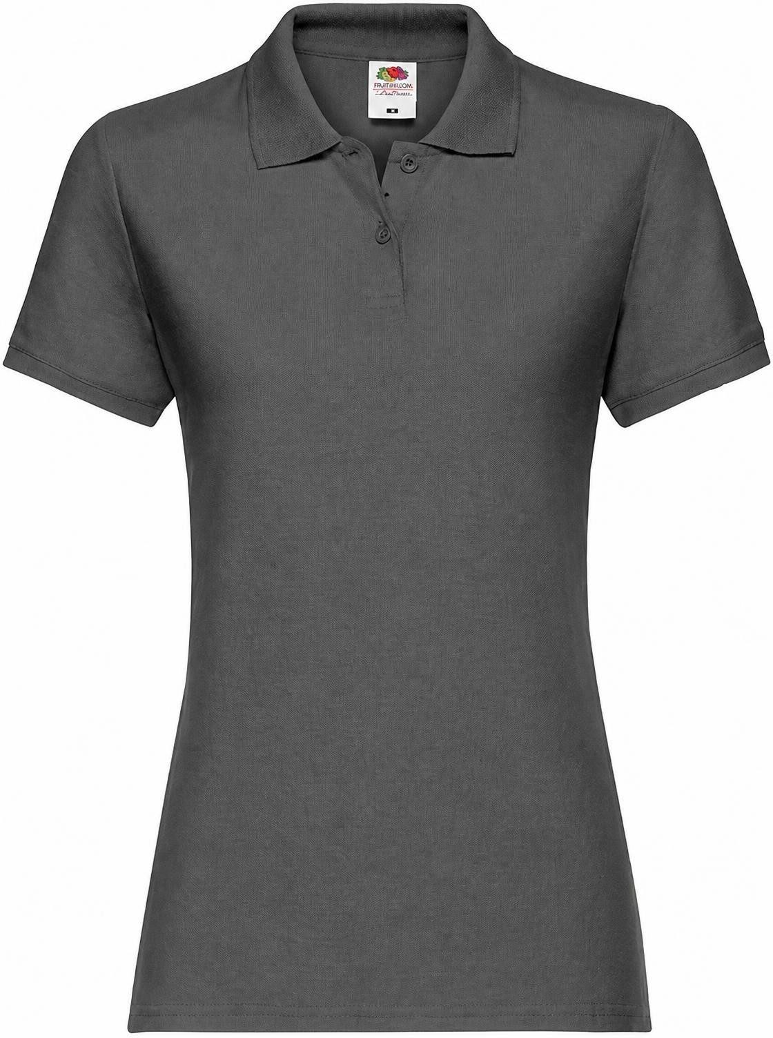 Fruit of the Loom Poloshirt Lady-Fit Damen Premium Poloshirt