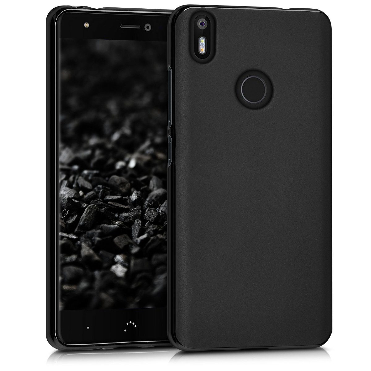 kwmobile Handyhülle Hülle für bq Aquaris X / X Pro, Hülle Silikon - Soft Handyhülle - Handy Case Cover