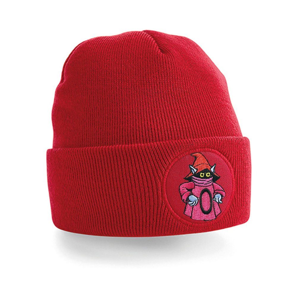 Blondie Unisex Mütze & Stick Orko the Erwachsenen Stick He-Man Masters Beanie Universe Rot Brownie