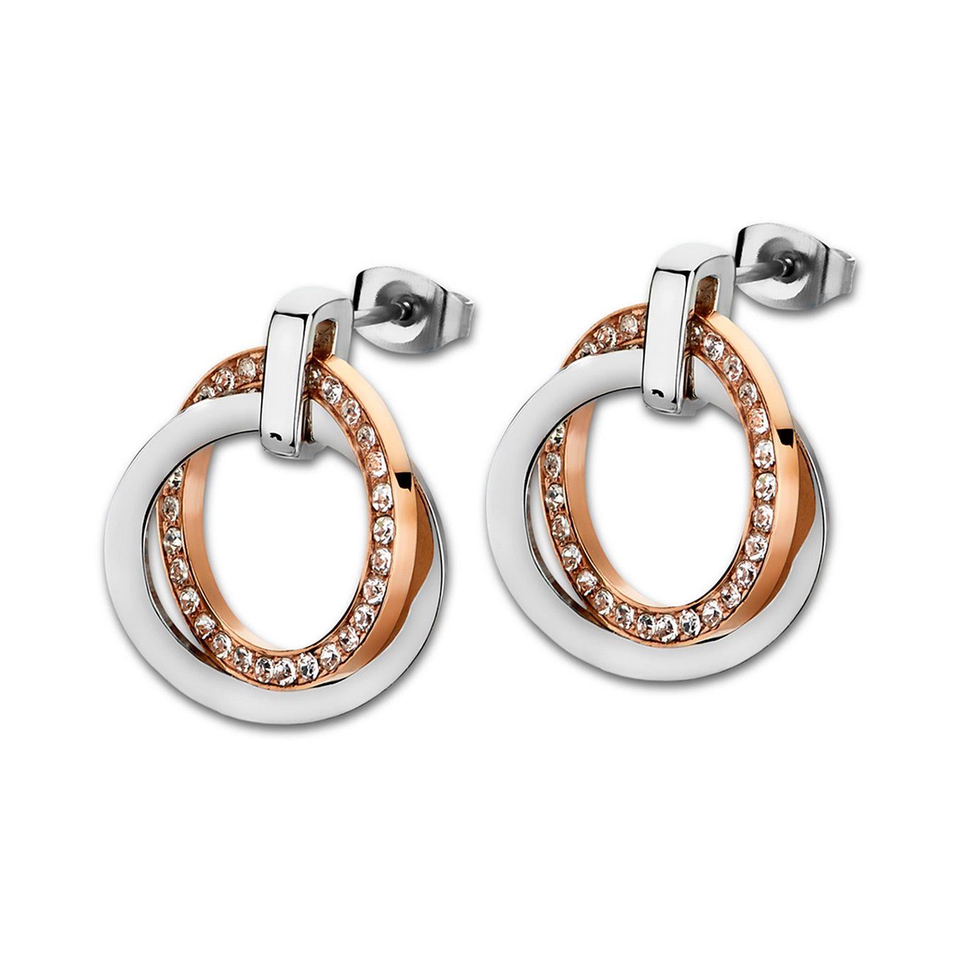 Paar Ohrstecker Lotus Style Ohrringe silber LS1780-4/2