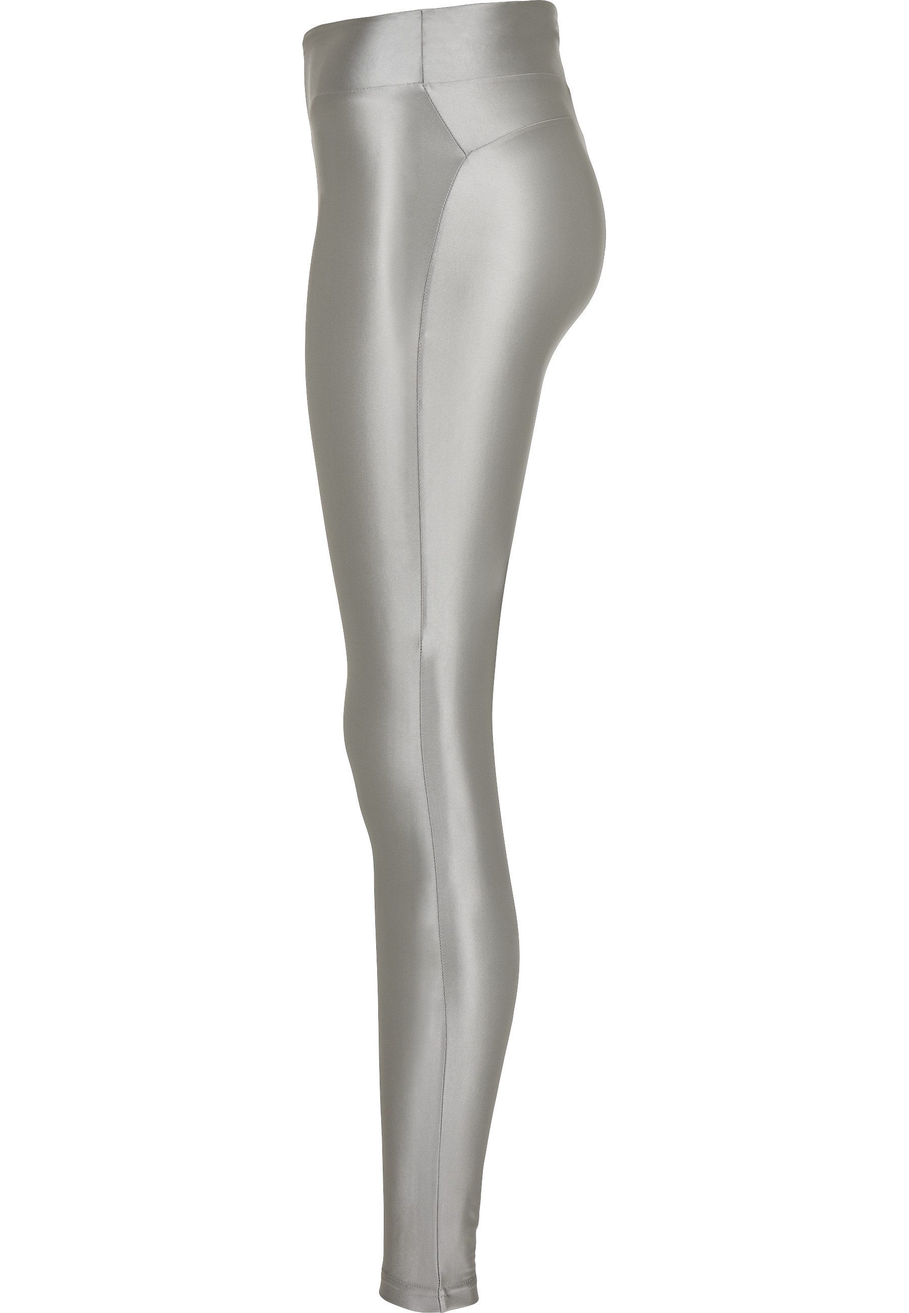 URBAN CLASSICS Leggings Urban Classics Damen Ladies Highwaist Shiny Metallic Leggings (1-tlg)